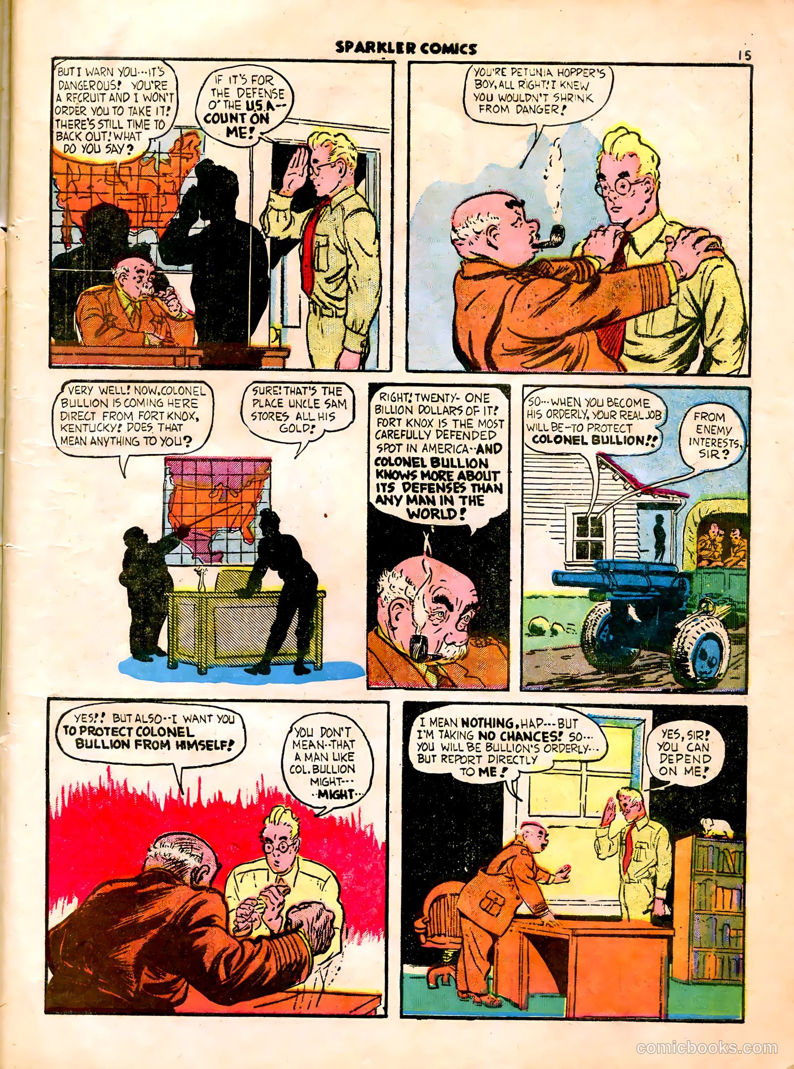 Sparkle Comics #11 (1950) — page 17 of 53