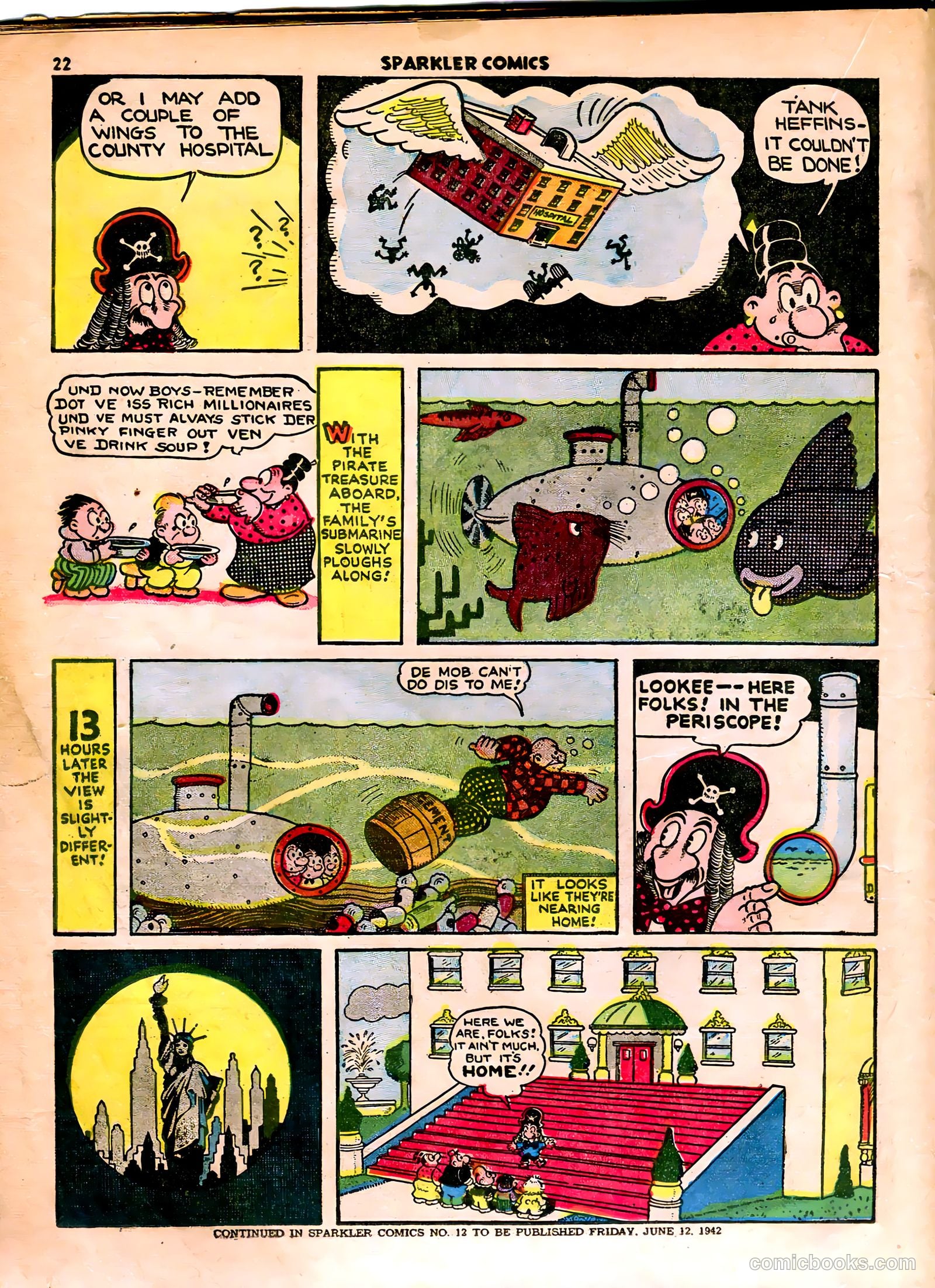 Sparkle Comics #11 (1950) — page 24 of 53