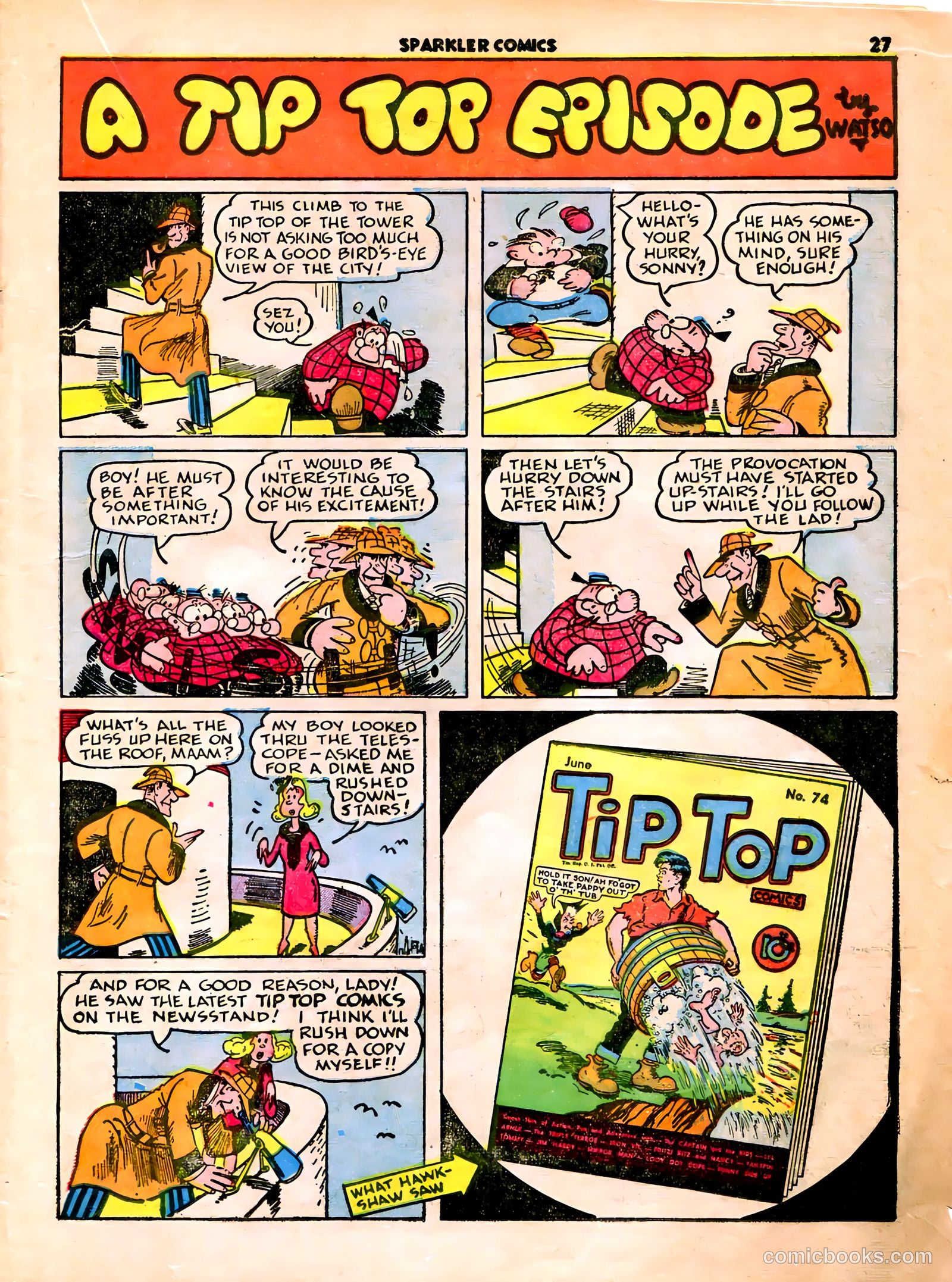 Sparkle Comics #11 (1950) — page 29 of 53