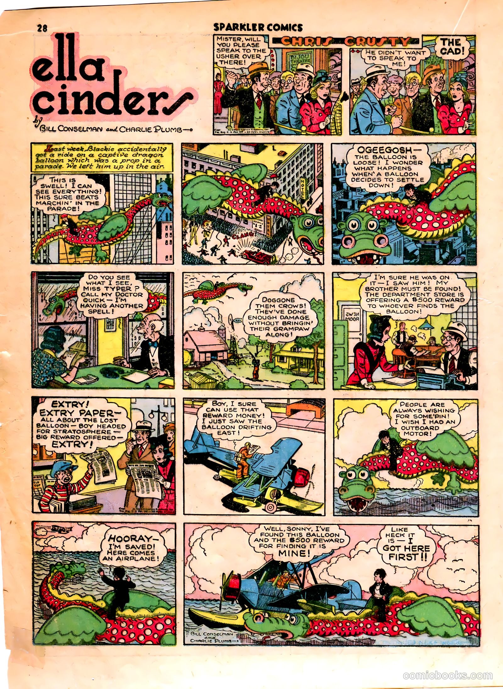 Sparkle Comics #11 (1950) — page 30 of 53