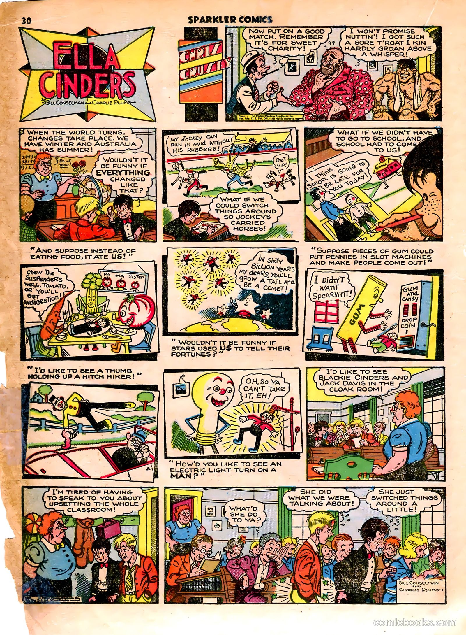 Sparkle Comics #11 (1950) — page 32 of 53