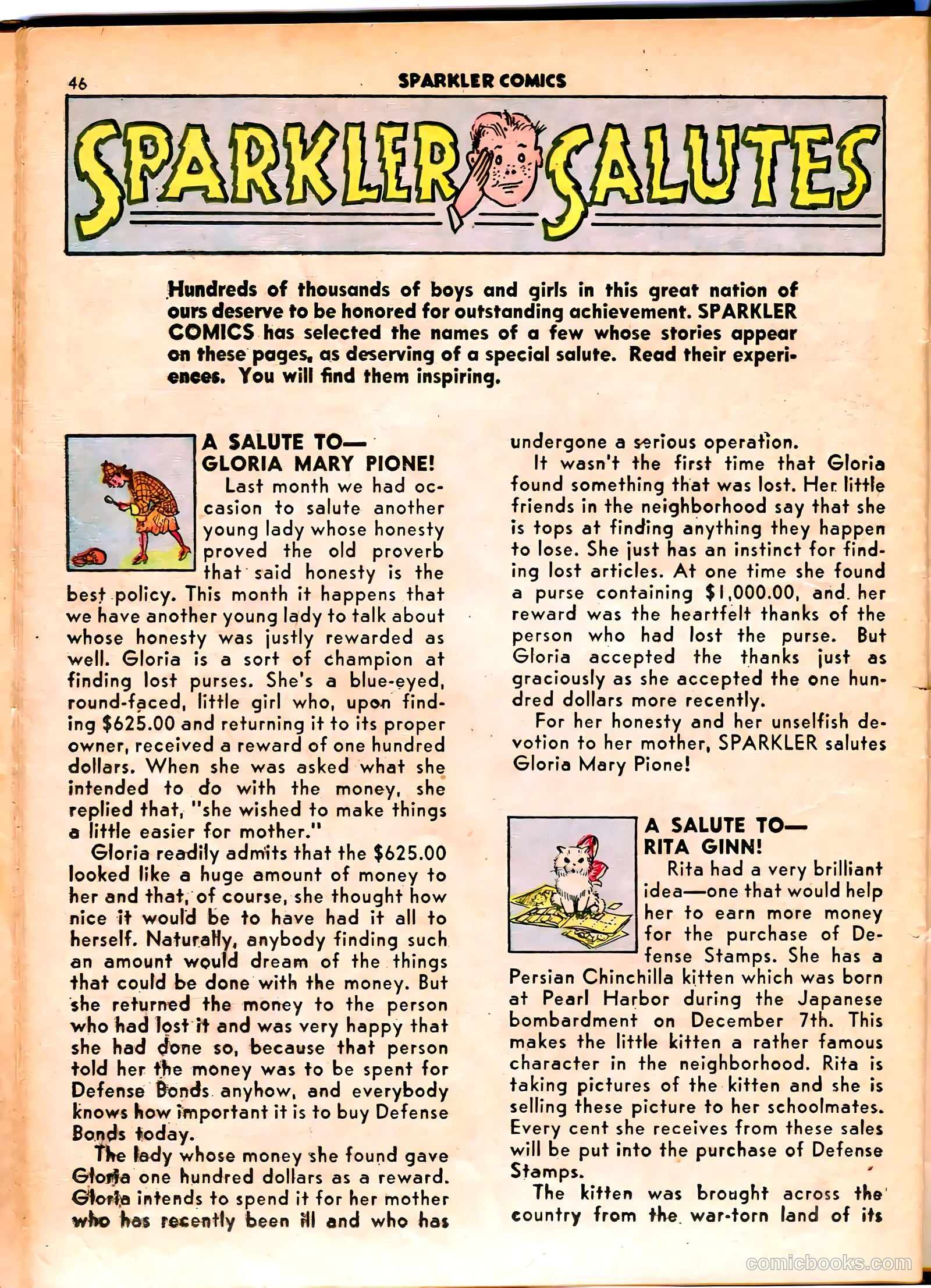 Sparkle Comics #11 (1950) — page 33 of 53