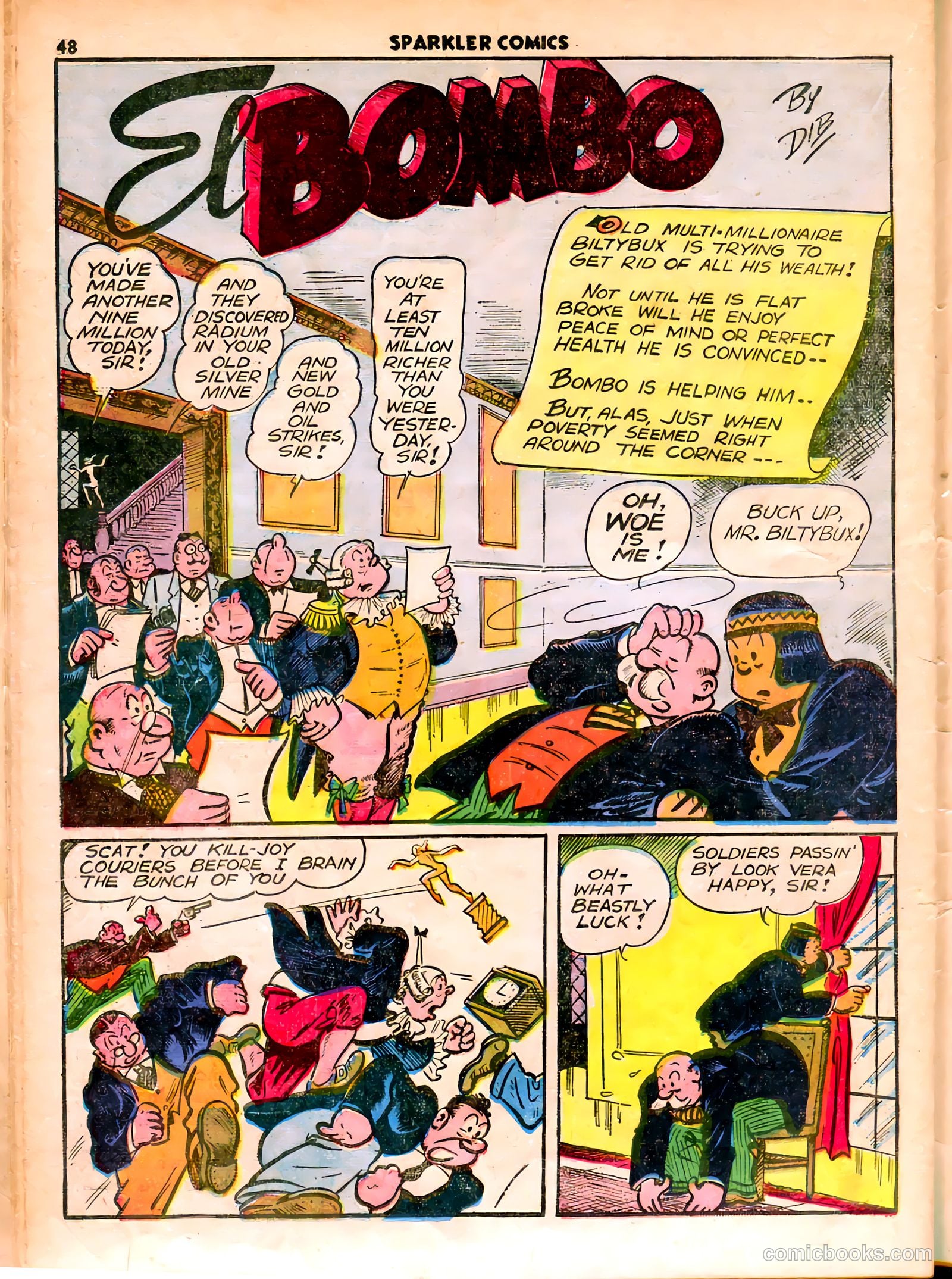Sparkle Comics #11 (1950) — page 35 of 53