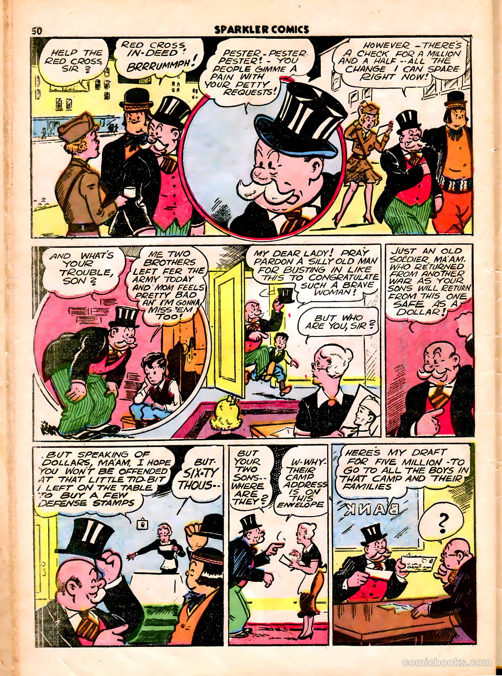 Sparkle Comics #11 (1950) — page 37 of 53