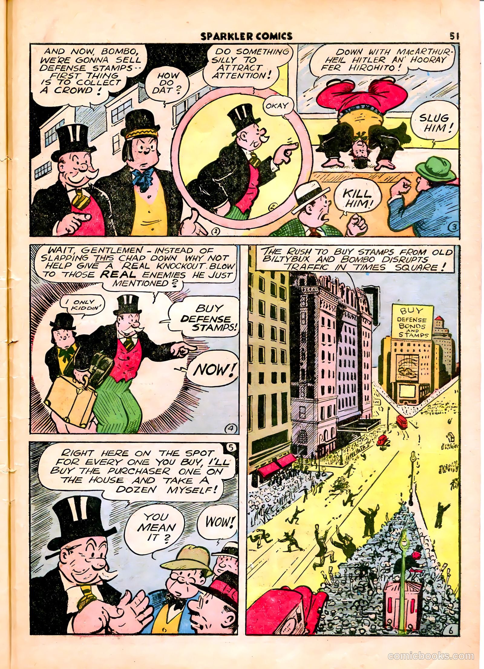 Sparkle Comics #11 (1950) — page 38 of 53