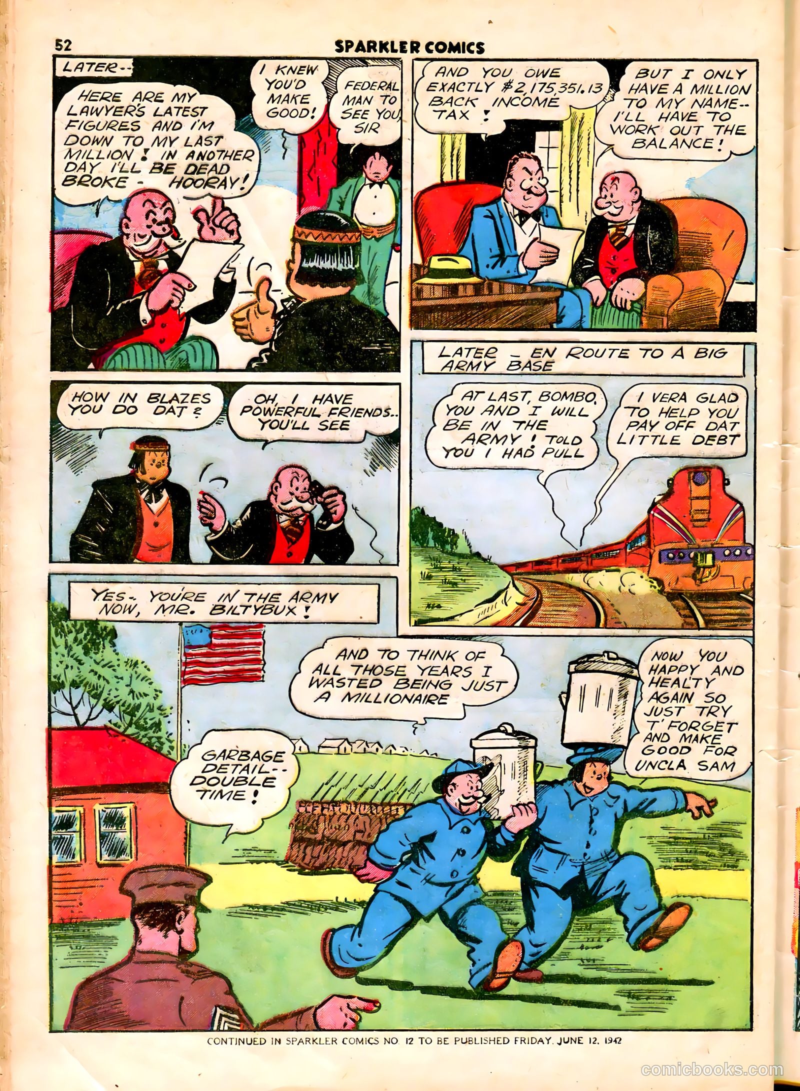 Sparkle Comics #11 (1950) — page 39 of 53
