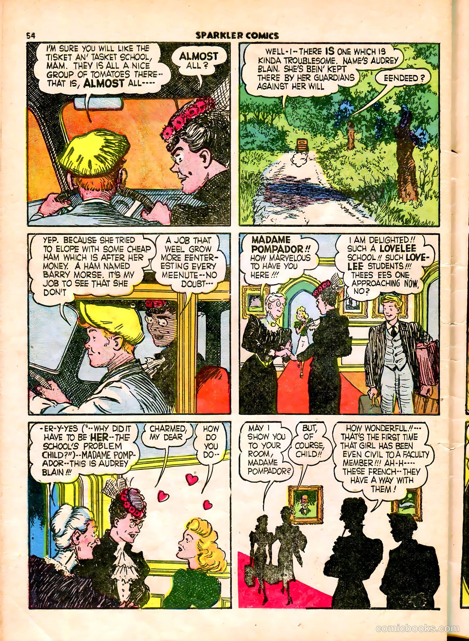 Sparkle Comics #11 (1950) — page 41 of 53