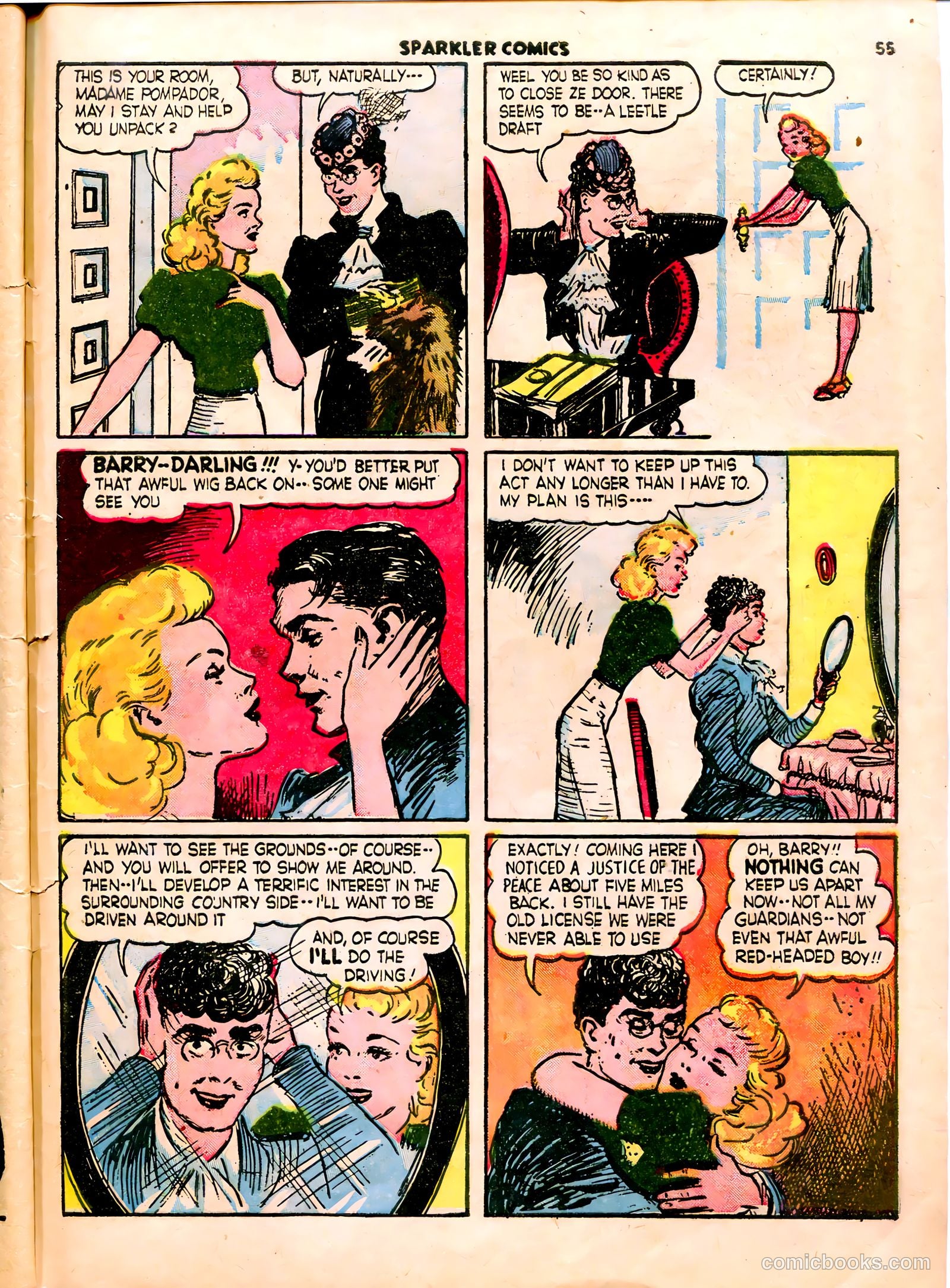 Sparkle Comics #11 (1950) — page 42 of 53