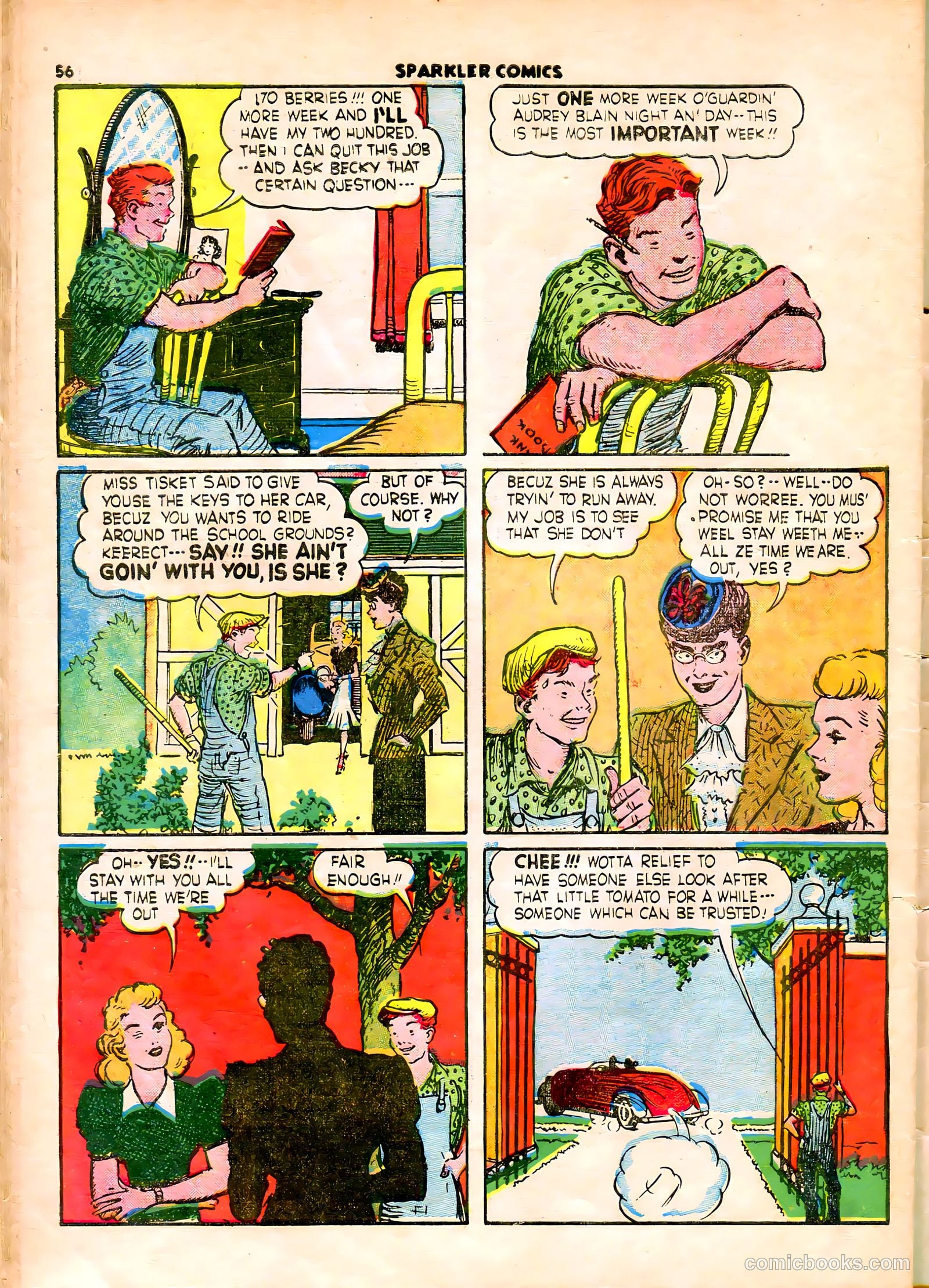 Sparkle Comics #11 (1950) — page 43 of 53