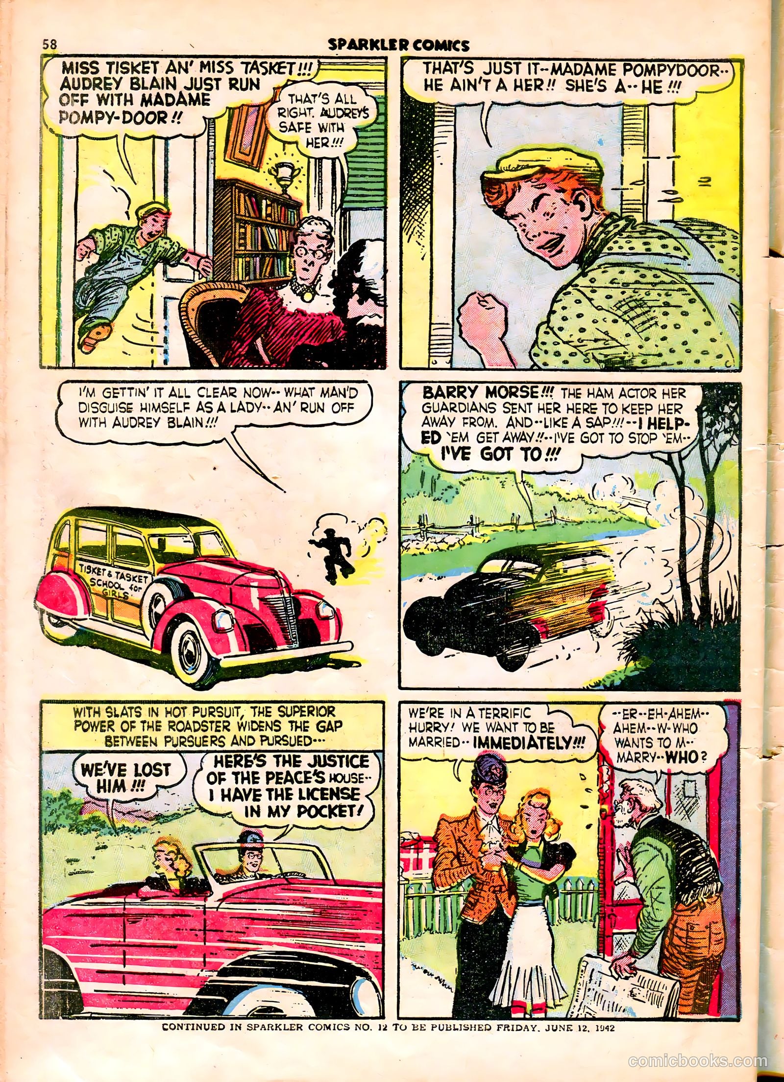 Sparkle Comics #11 (1950) — page 45 of 53