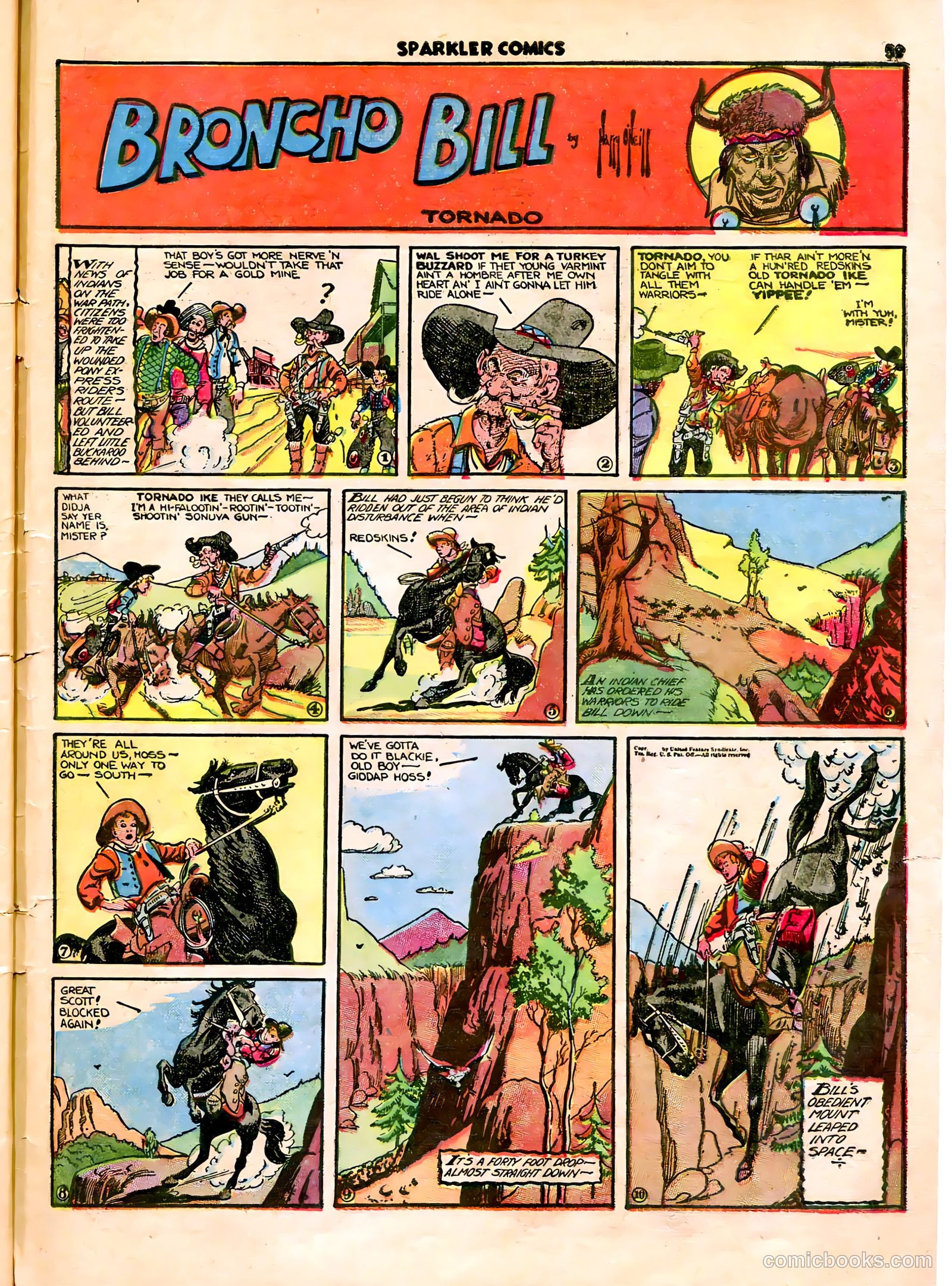 Sparkle Comics #11 (1950) — page 46 of 53