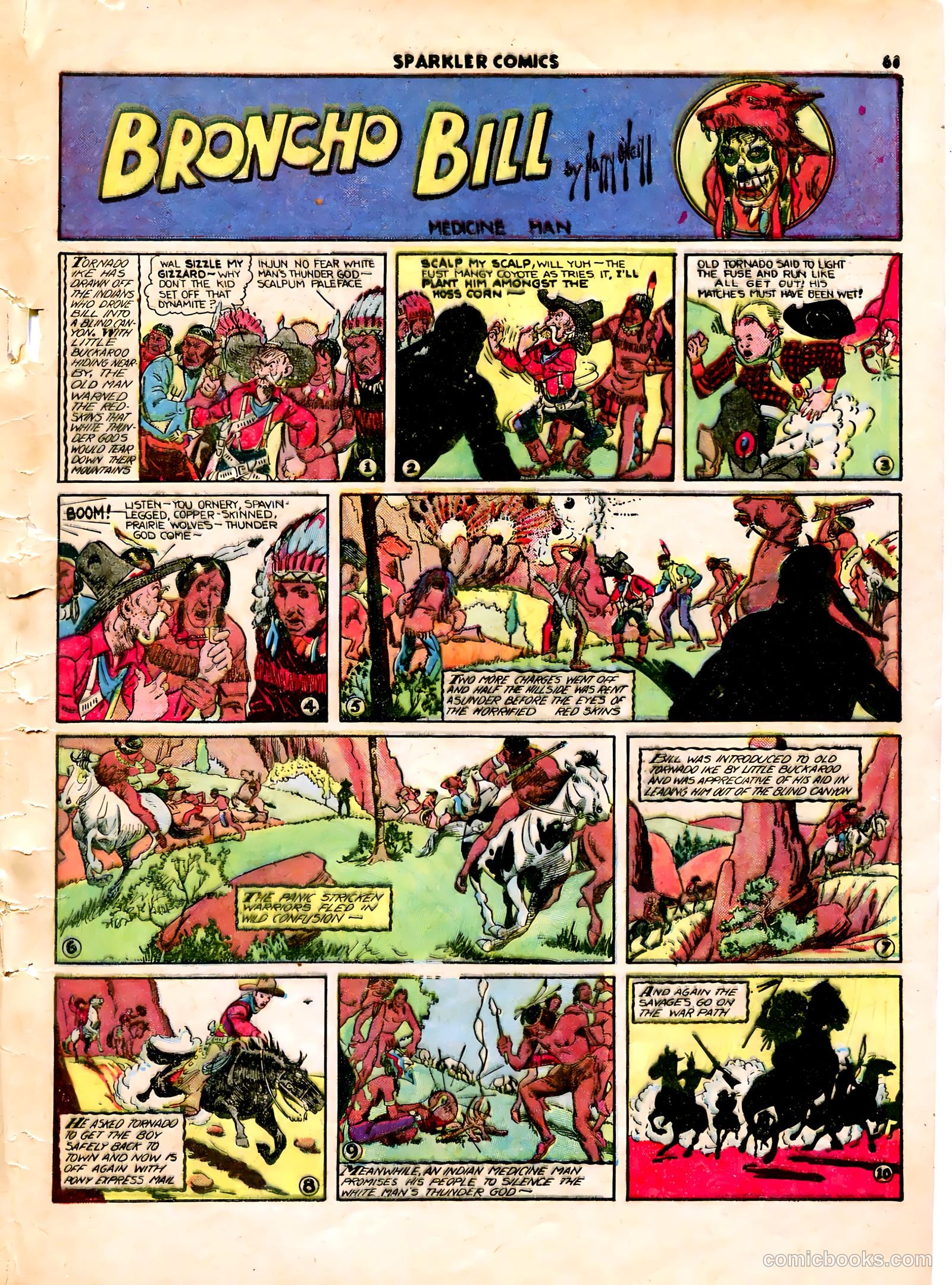 Sparkle Comics #11 (1950) — page 48 of 53