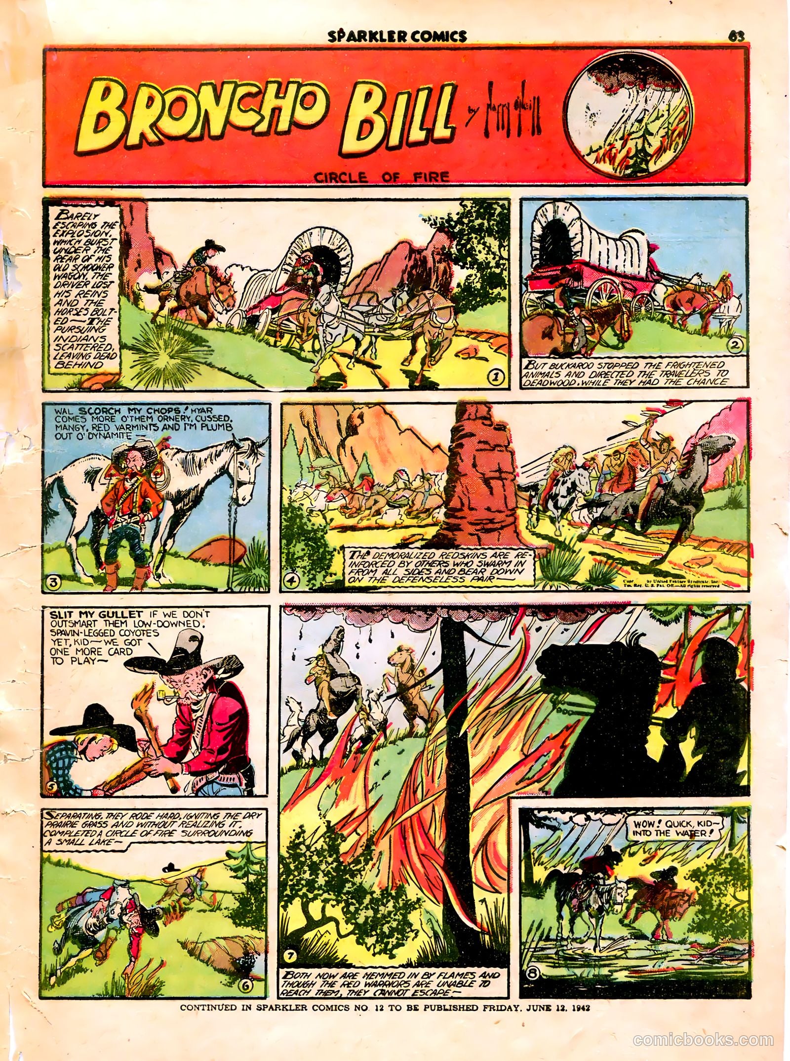Sparkle Comics #11 (1950) — page 50 of 53