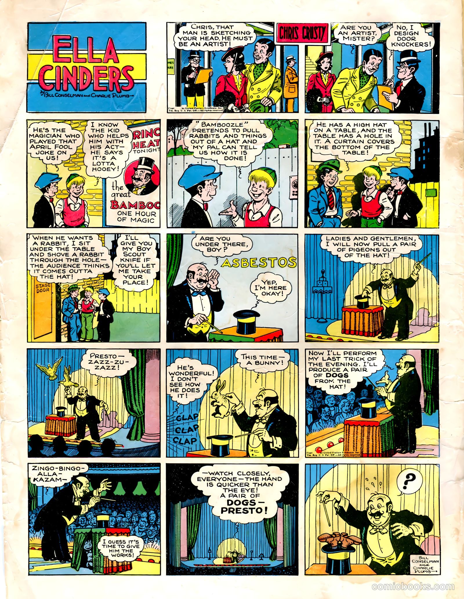 Sparkle Comics #13 (1950) — page 2 of 56