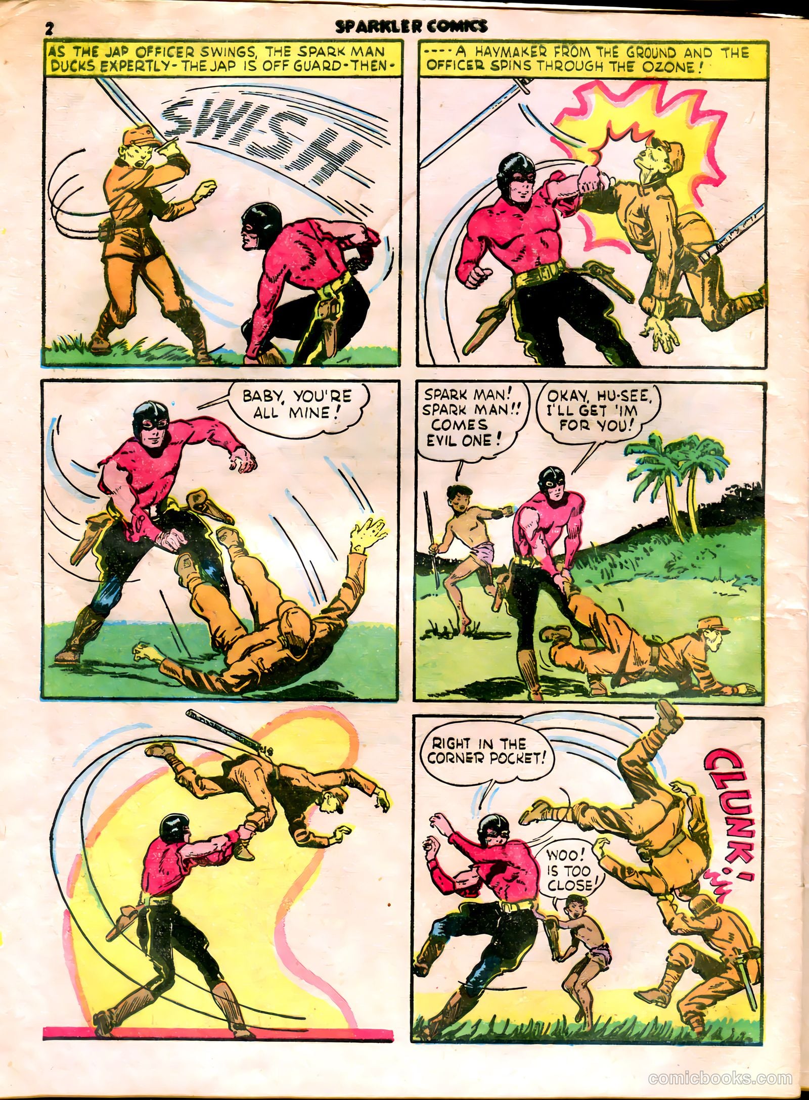 Sparkle Comics #13 (1950) — page 4 of 56