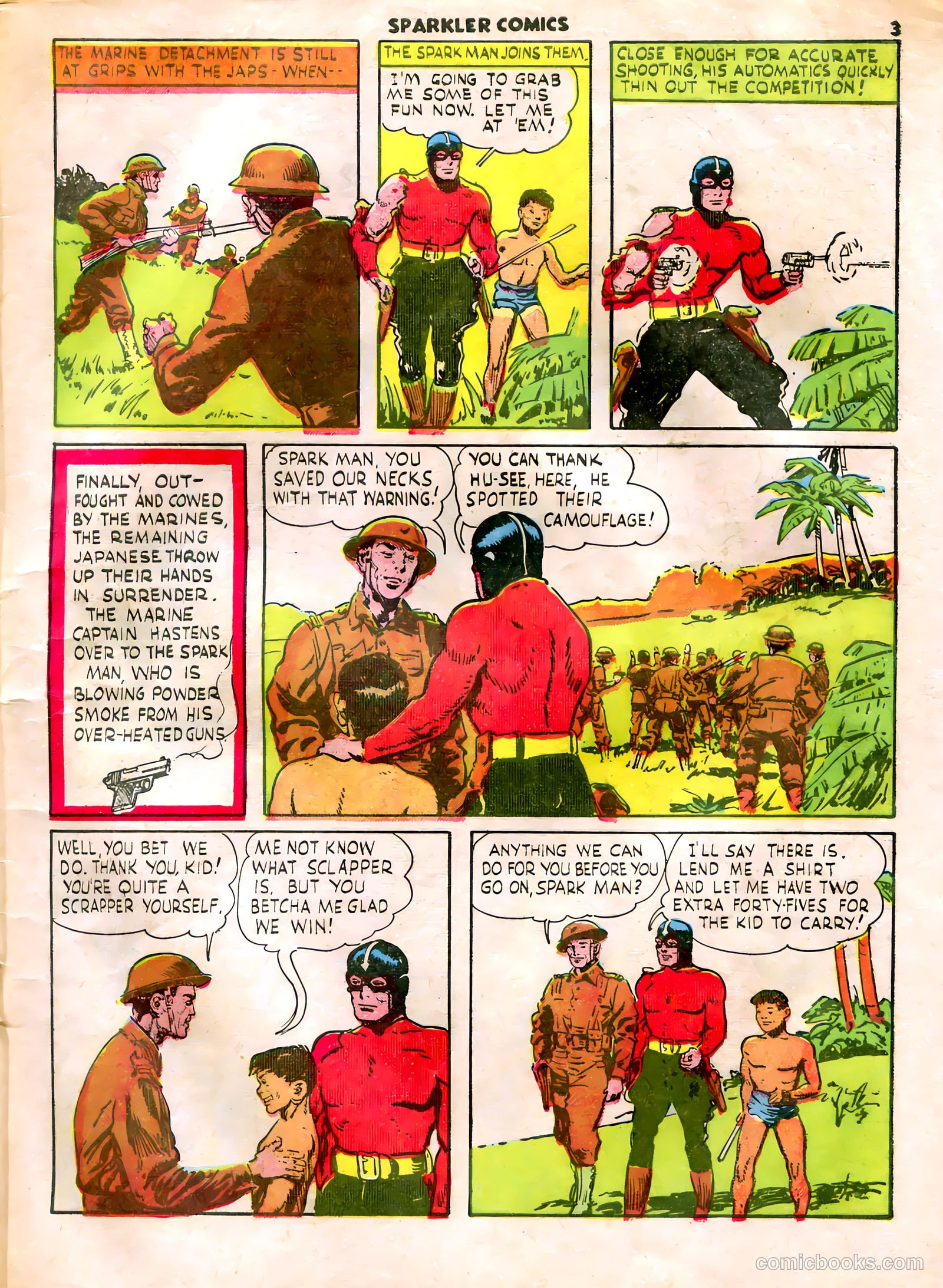 Sparkle Comics #13 (1950) — page 5 of 56