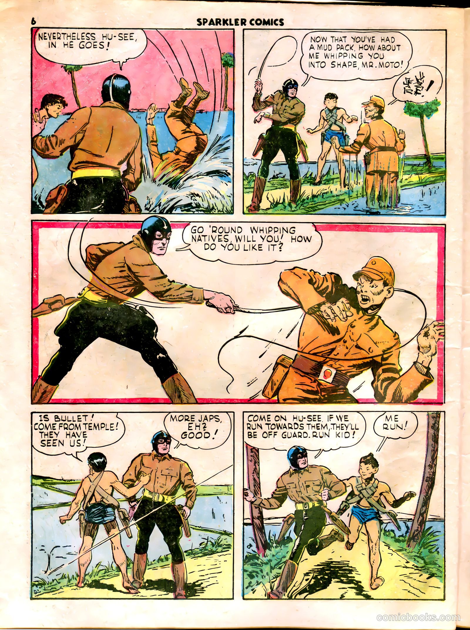 Sparkle Comics #13 (1950) — page 8 of 56
