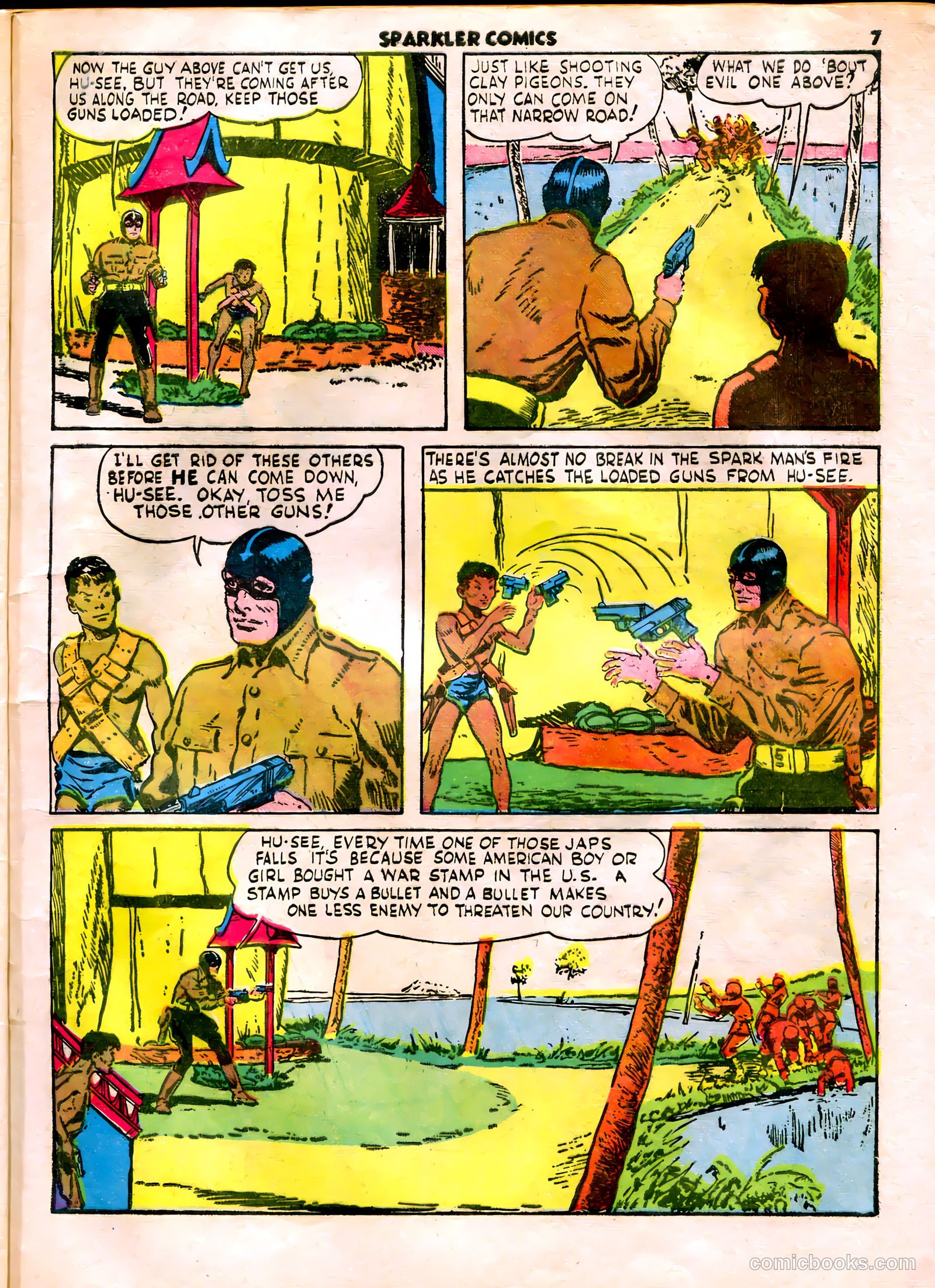 Sparkle Comics #13 (1950) — page 9 of 56