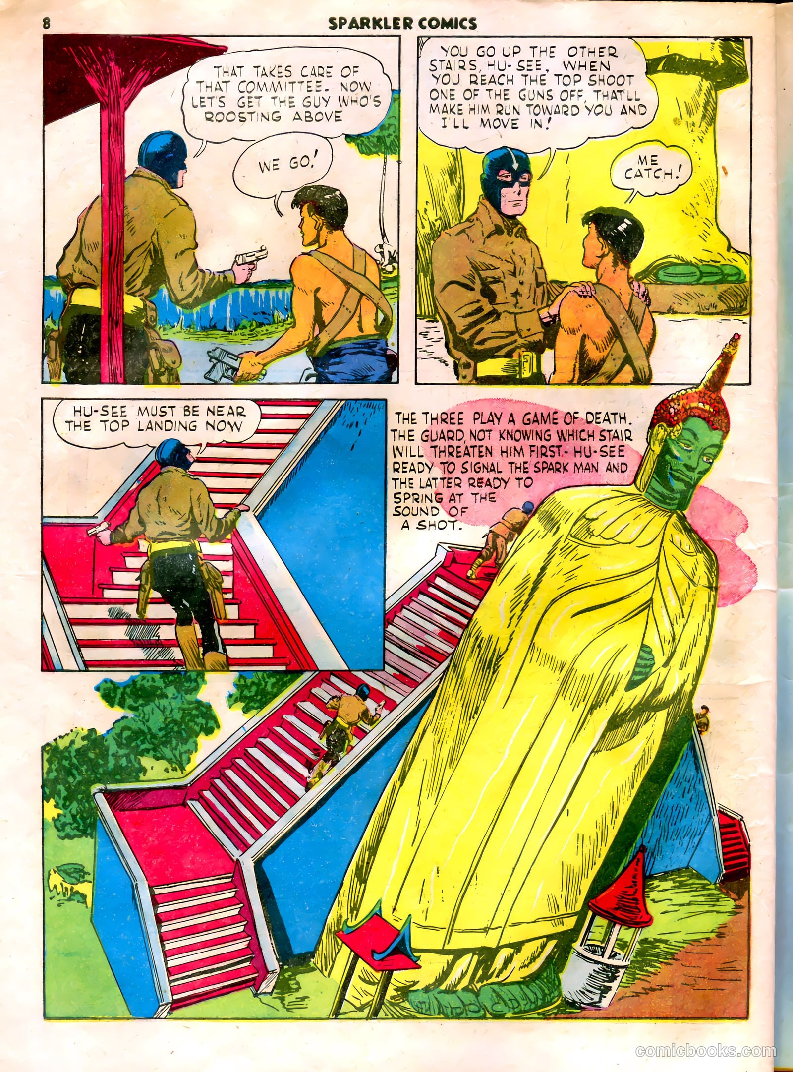 Sparkle Comics #13 (1950) — page 10 of 56
