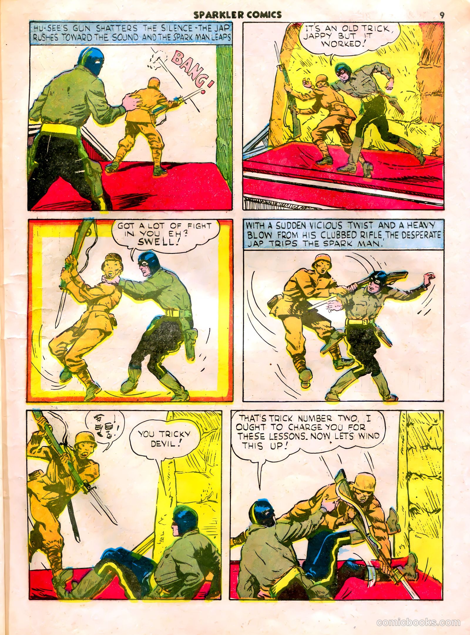 Sparkle Comics #13 (1950) — page 11 of 56