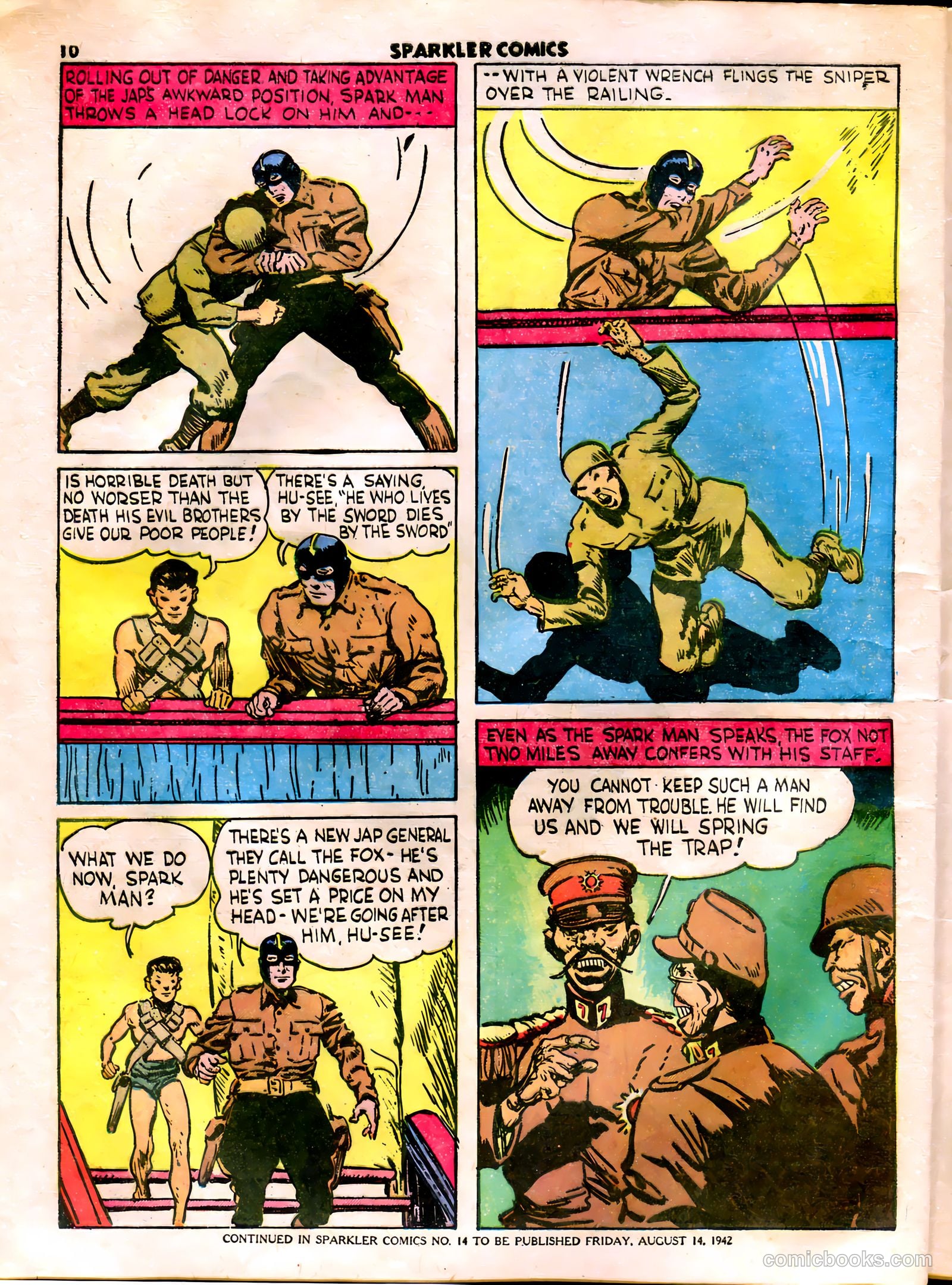Sparkle Comics #13 (1950) — page 12 of 56