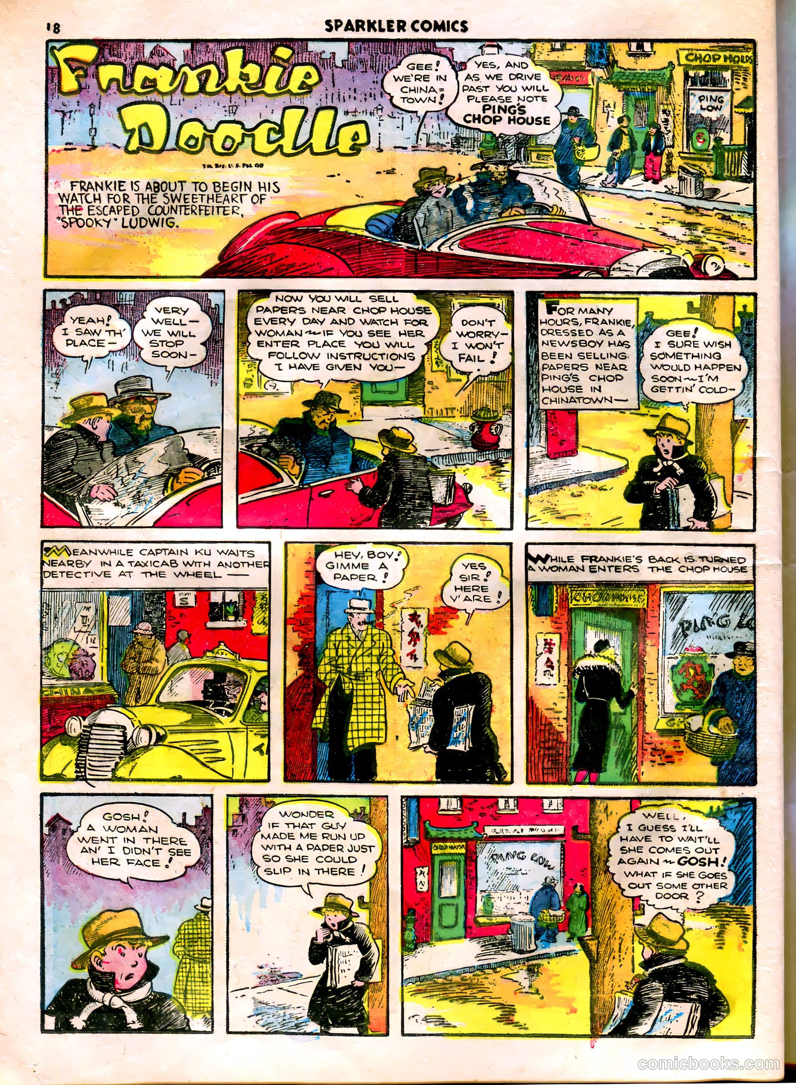 Sparkle Comics #13 (1950) — page 13 of 56
