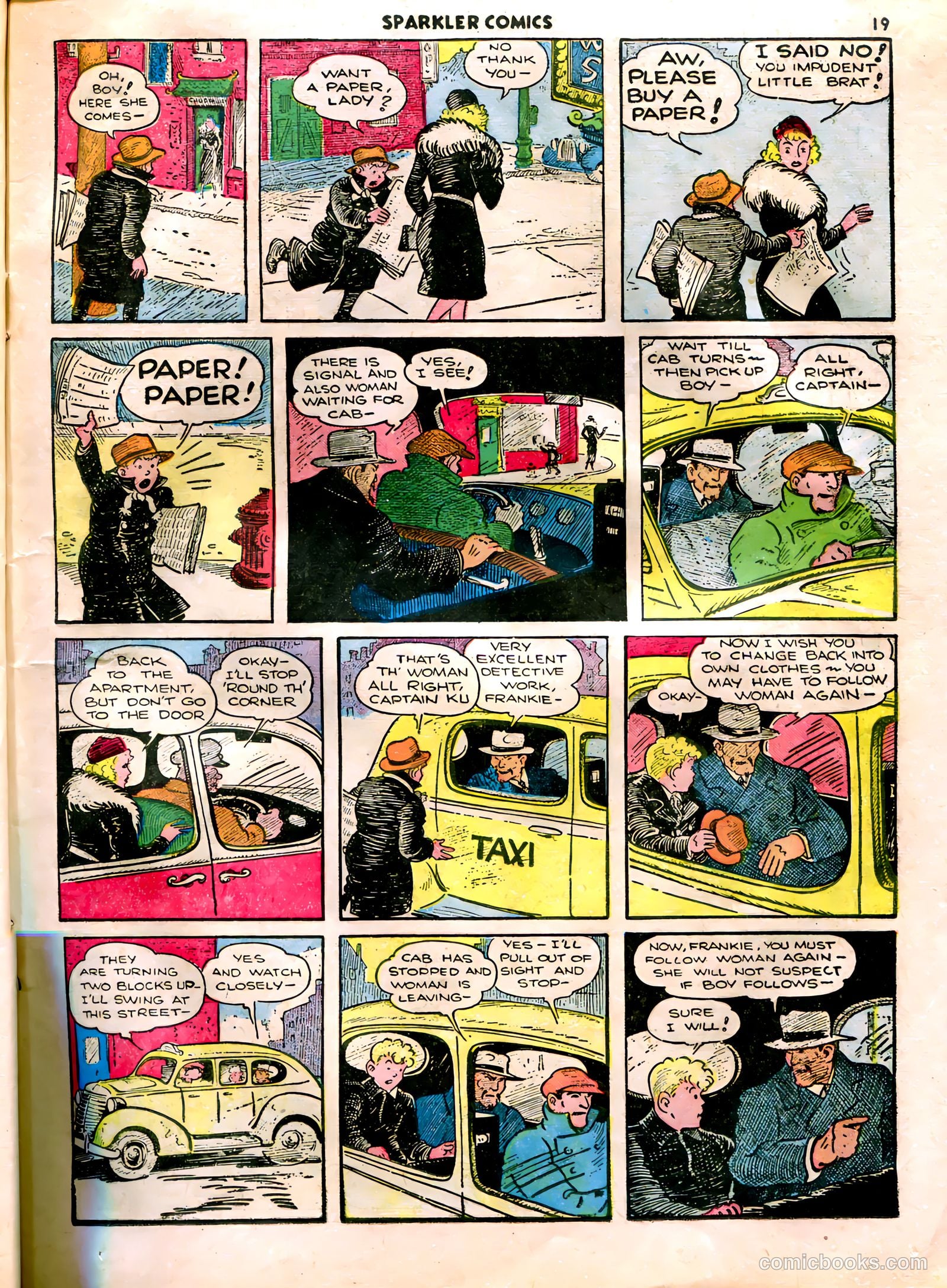 Sparkle Comics #13 (1950) — page 14 of 56