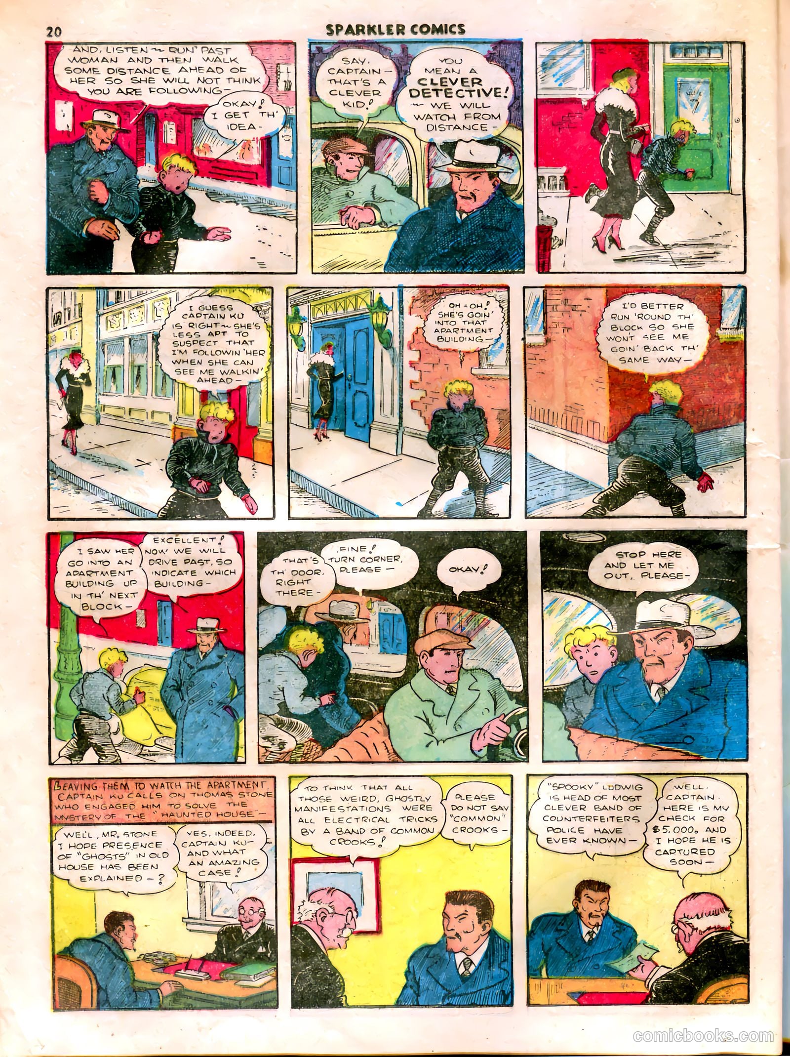 Sparkle Comics #13 (1950) — page 15 of 56