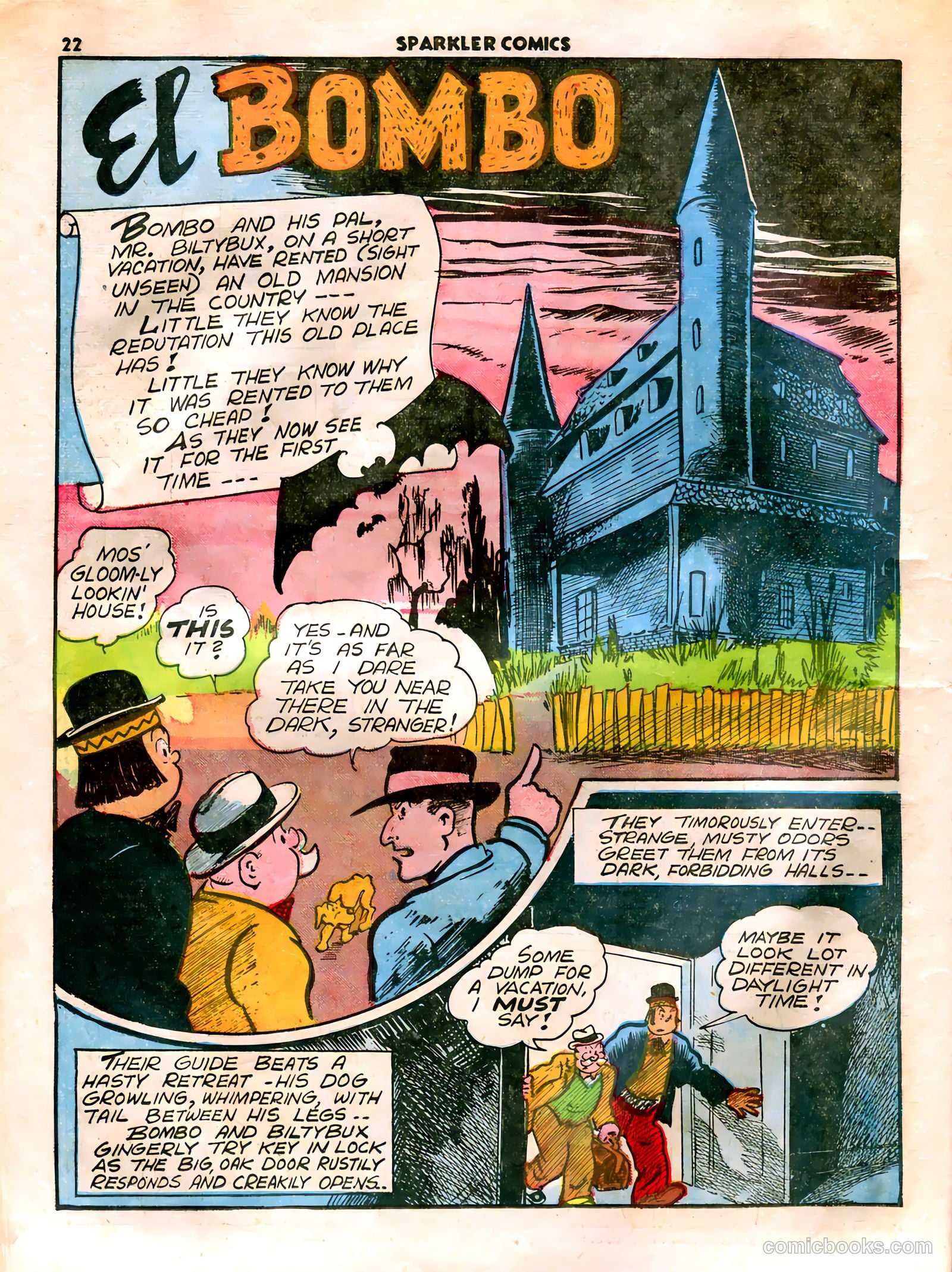 Sparkle Comics #13 (1950) — page 17 of 56