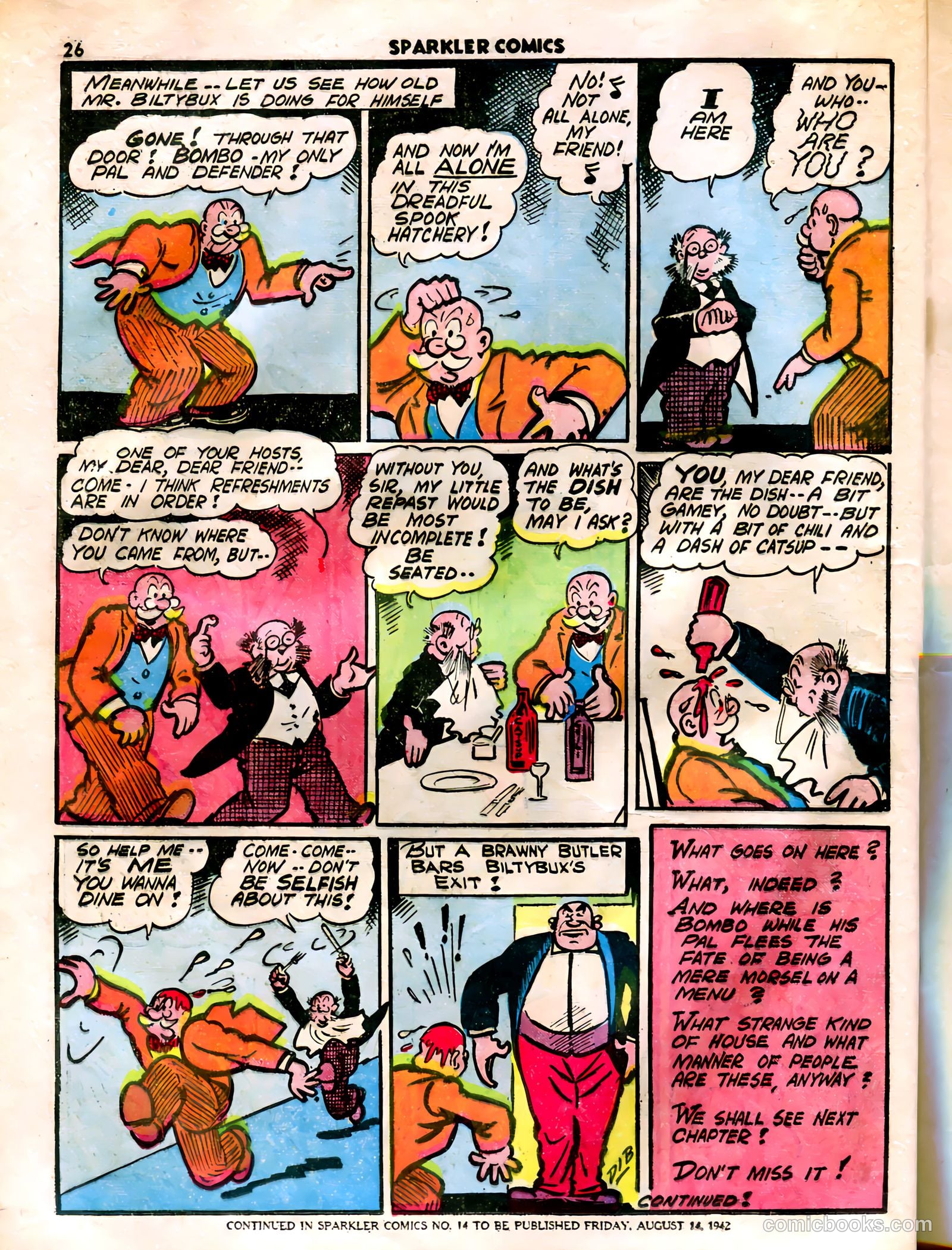 Sparkle Comics #13 (1950) — page 21 of 56