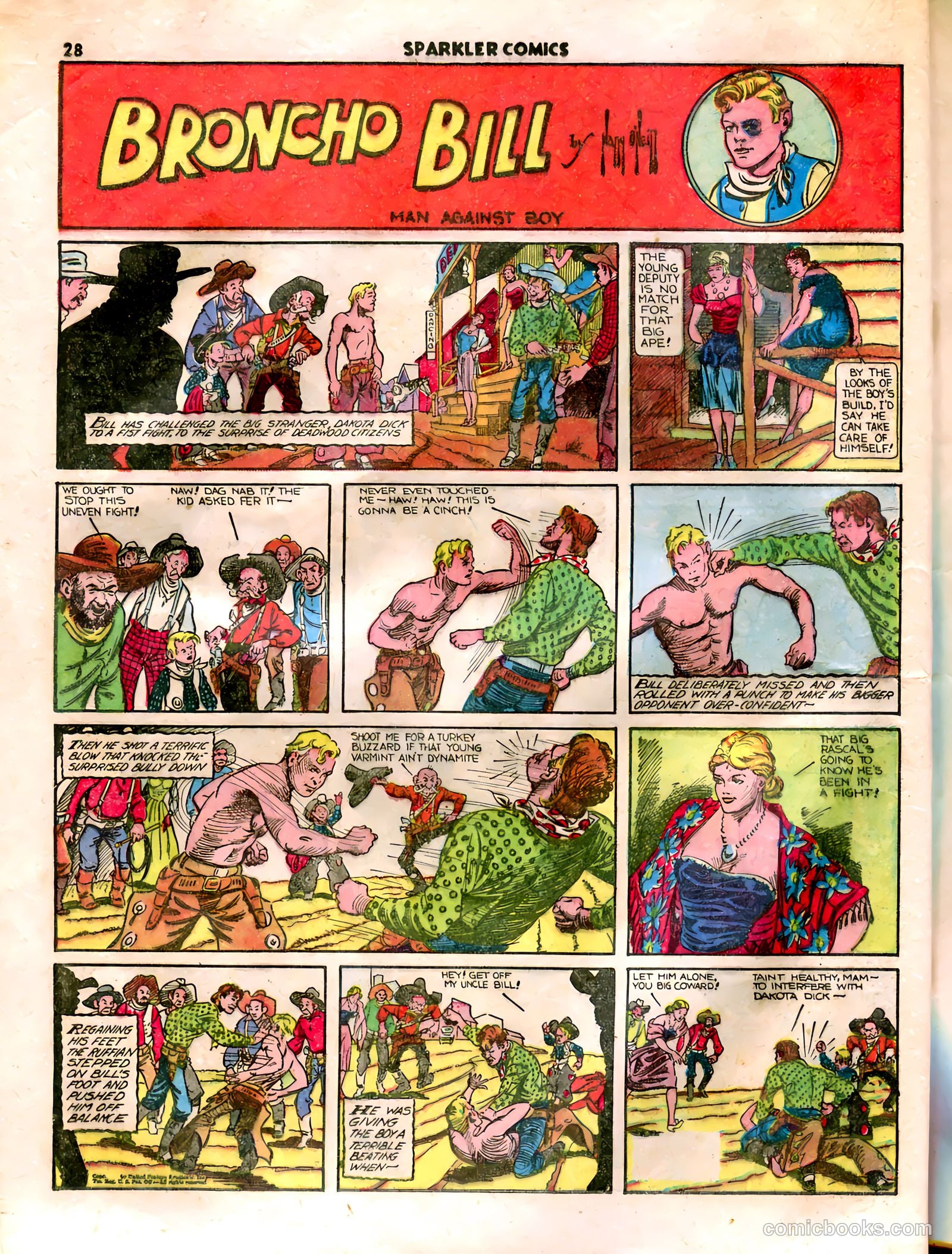 Sparkle Comics #13 (1950) — page 23 of 56