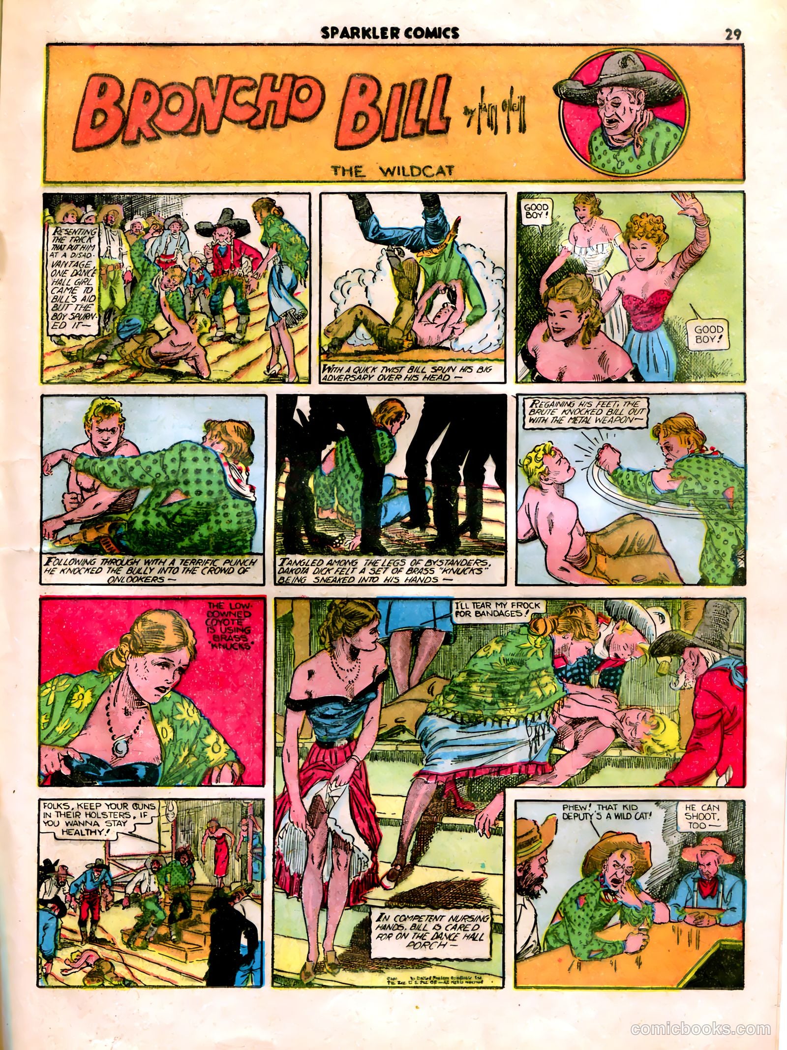 Sparkle Comics #13 (1950) — page 24 of 56