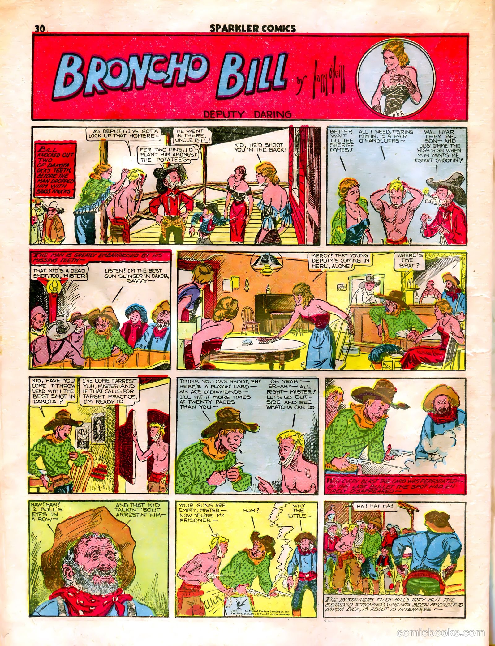 Sparkle Comics #13 (1950) — page 25 of 56