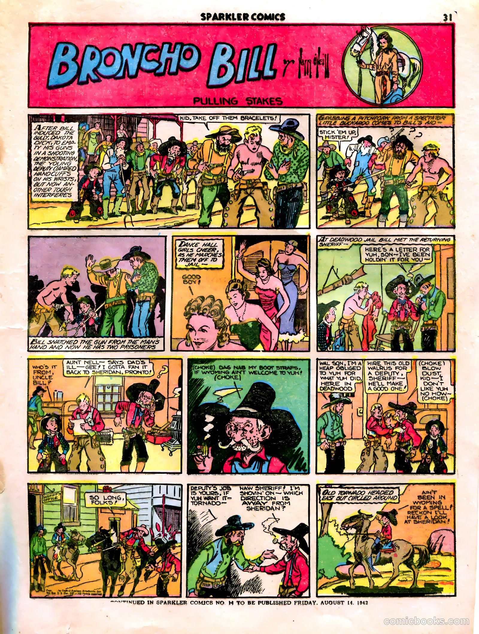 Sparkle Comics #13 (1950) — page 26 of 56