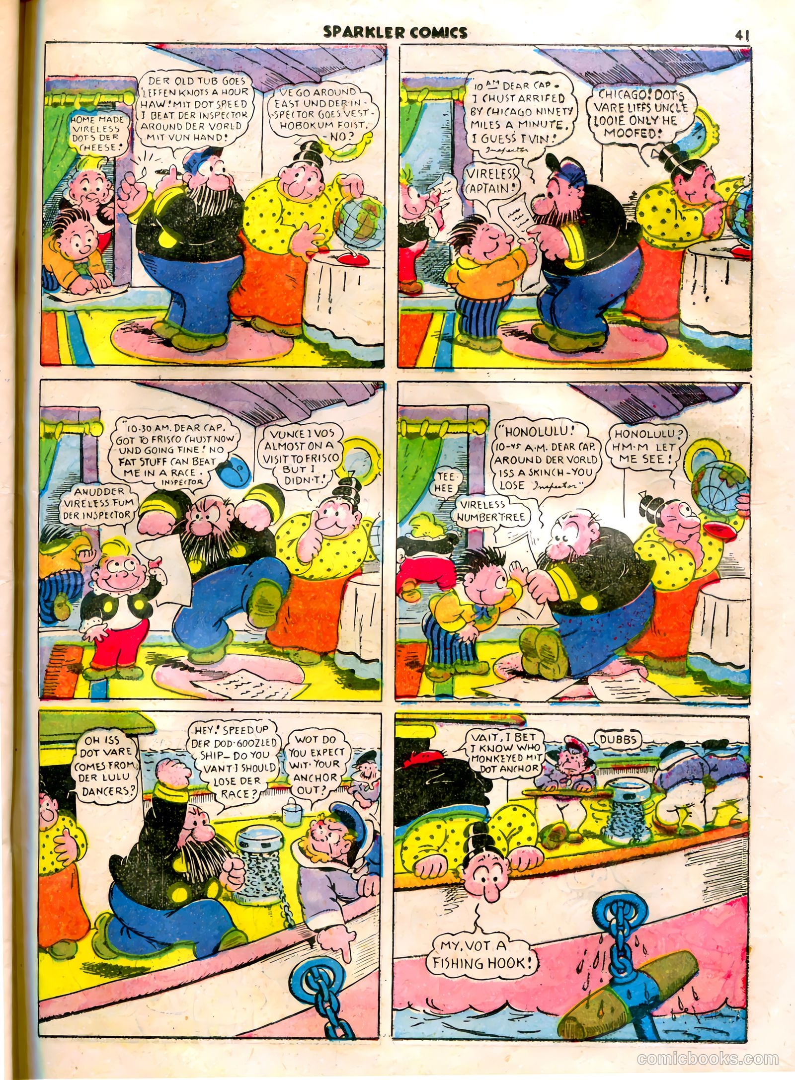Sparkle Comics #13 (1950) — page 31 of 56