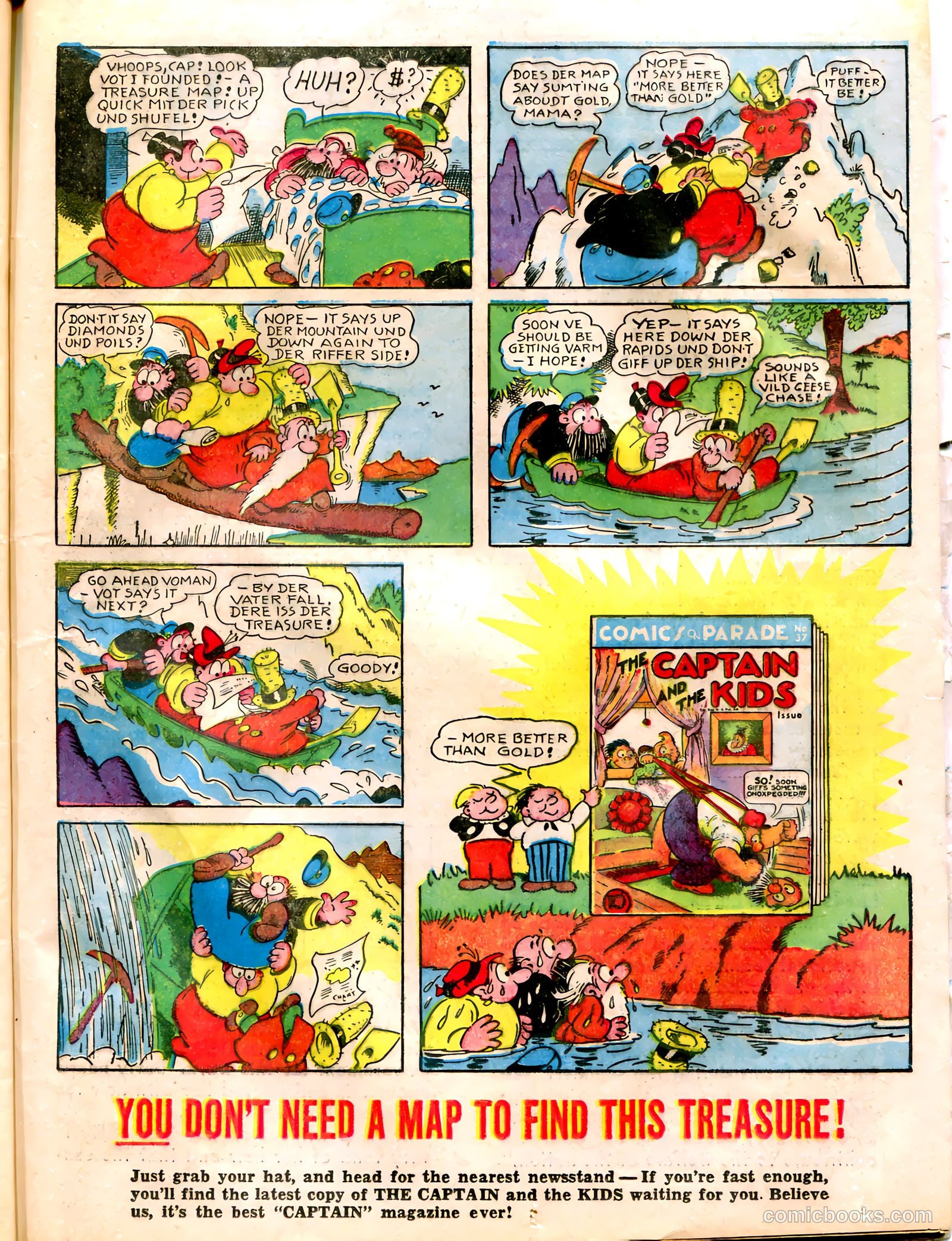 Sparkle Comics #13 (1950) — page 35 of 56