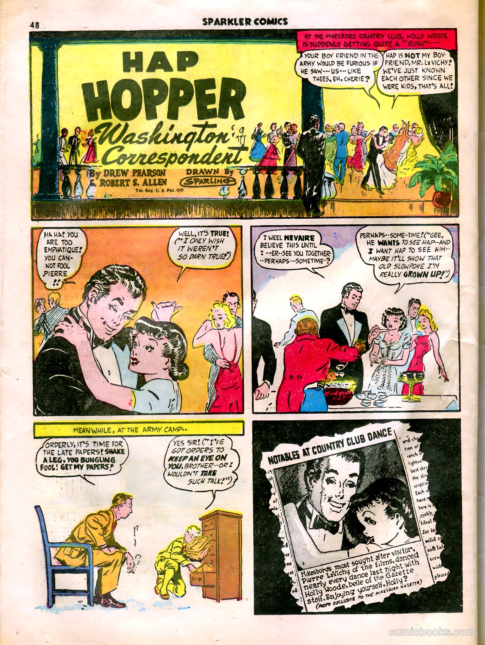 Sparkle Comics #13 (1950) — page 38 of 56