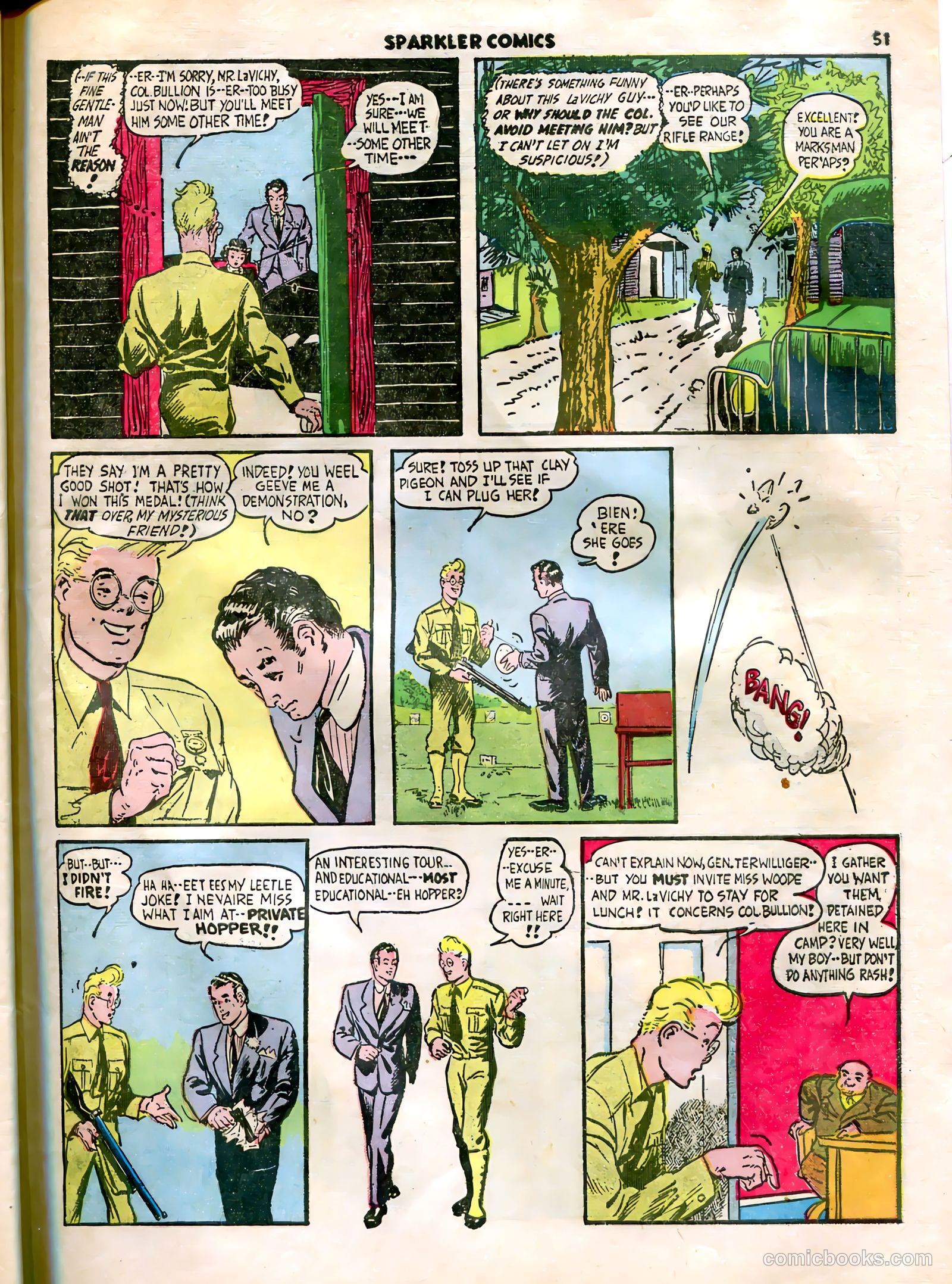 Sparkle Comics #13 (1950) — page 41 of 56