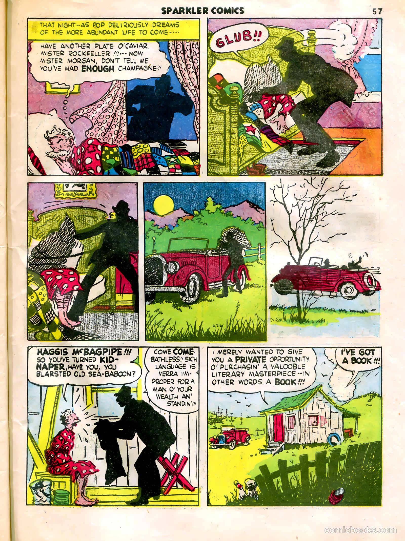 Sparkle Comics #13 (1950) — page 47 of 56