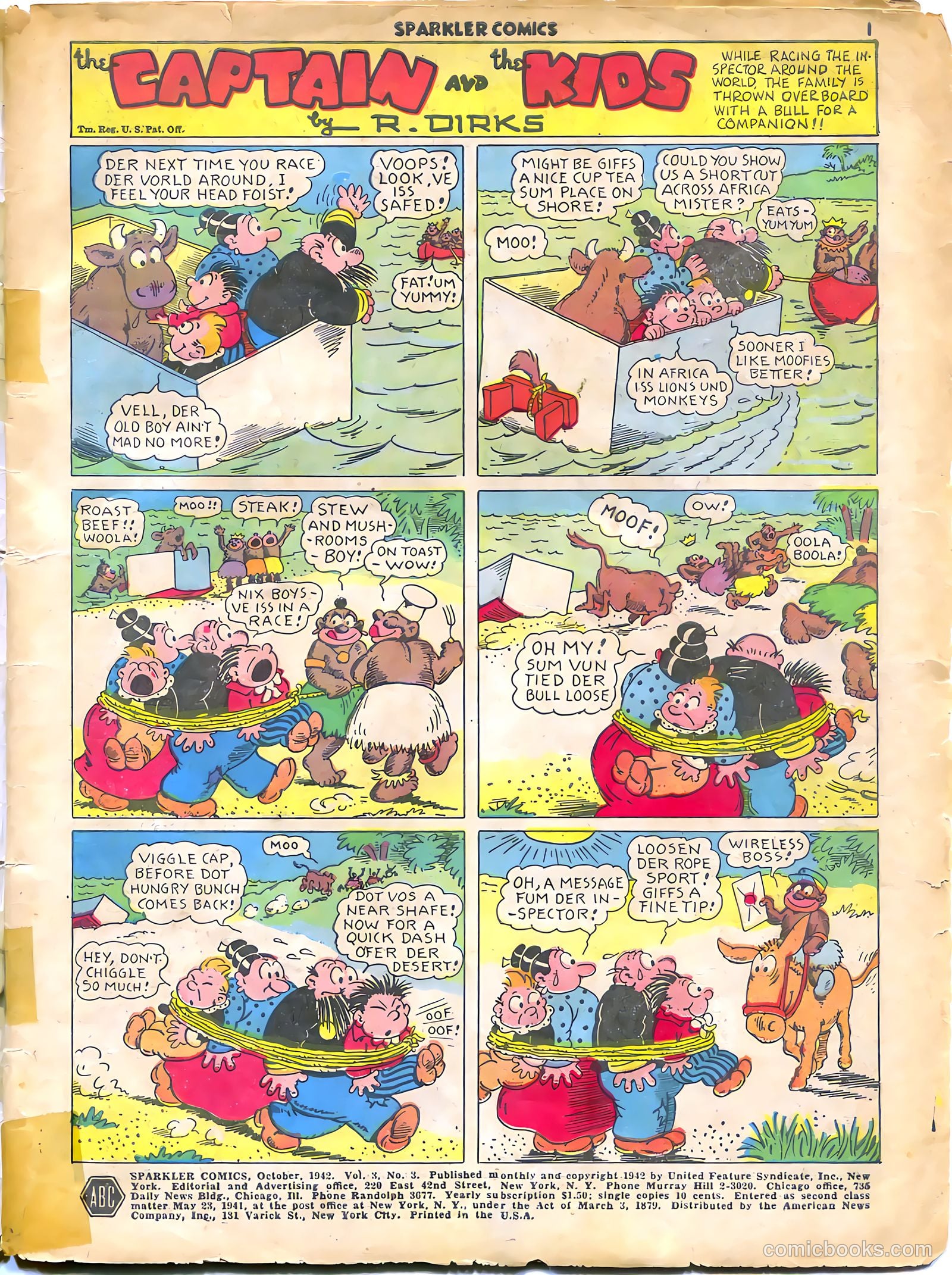 Sparkle Comics #15 (1951) — page 3 of 56