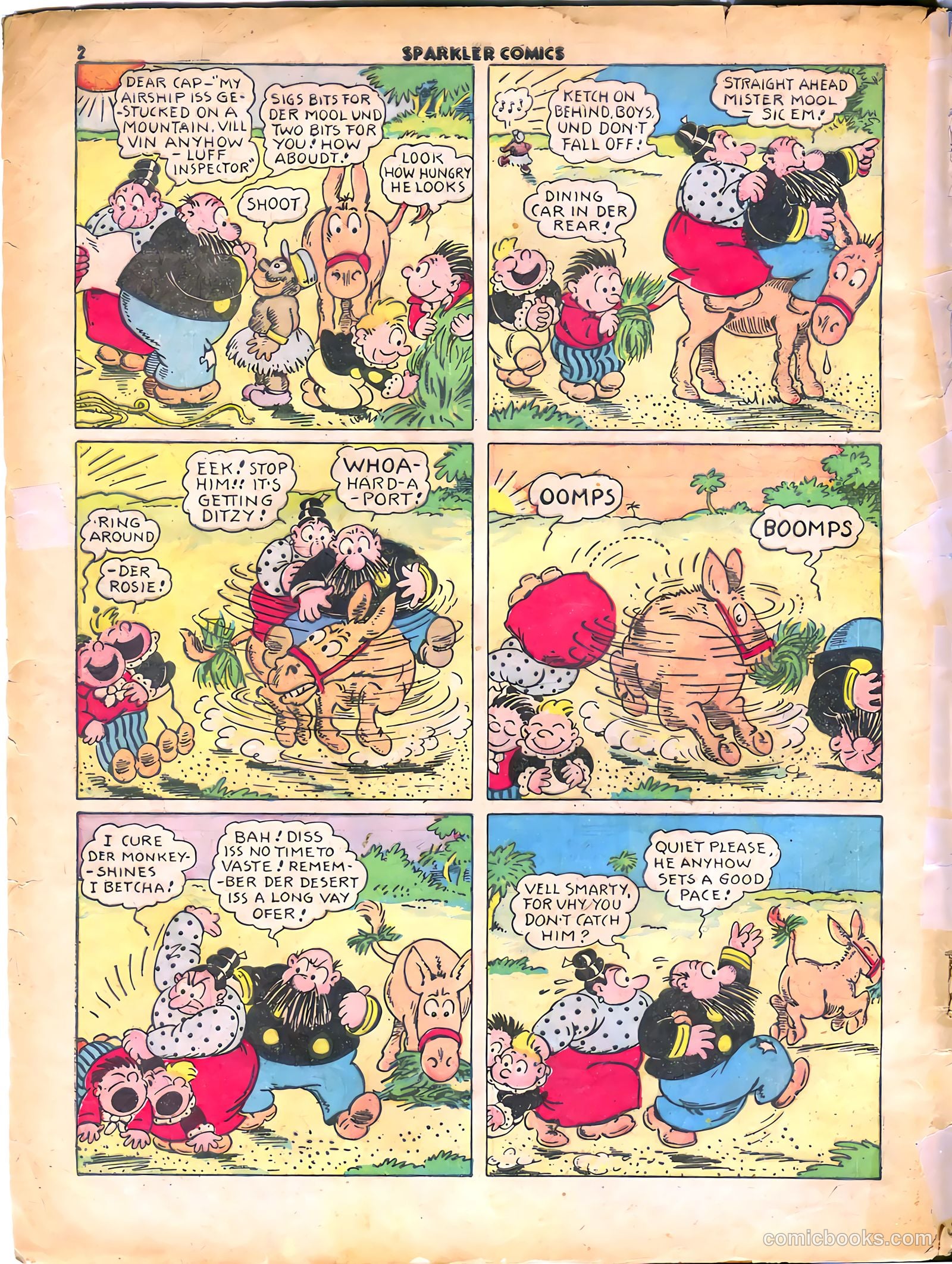 Sparkle Comics #15 (1951) — page 4 of 56