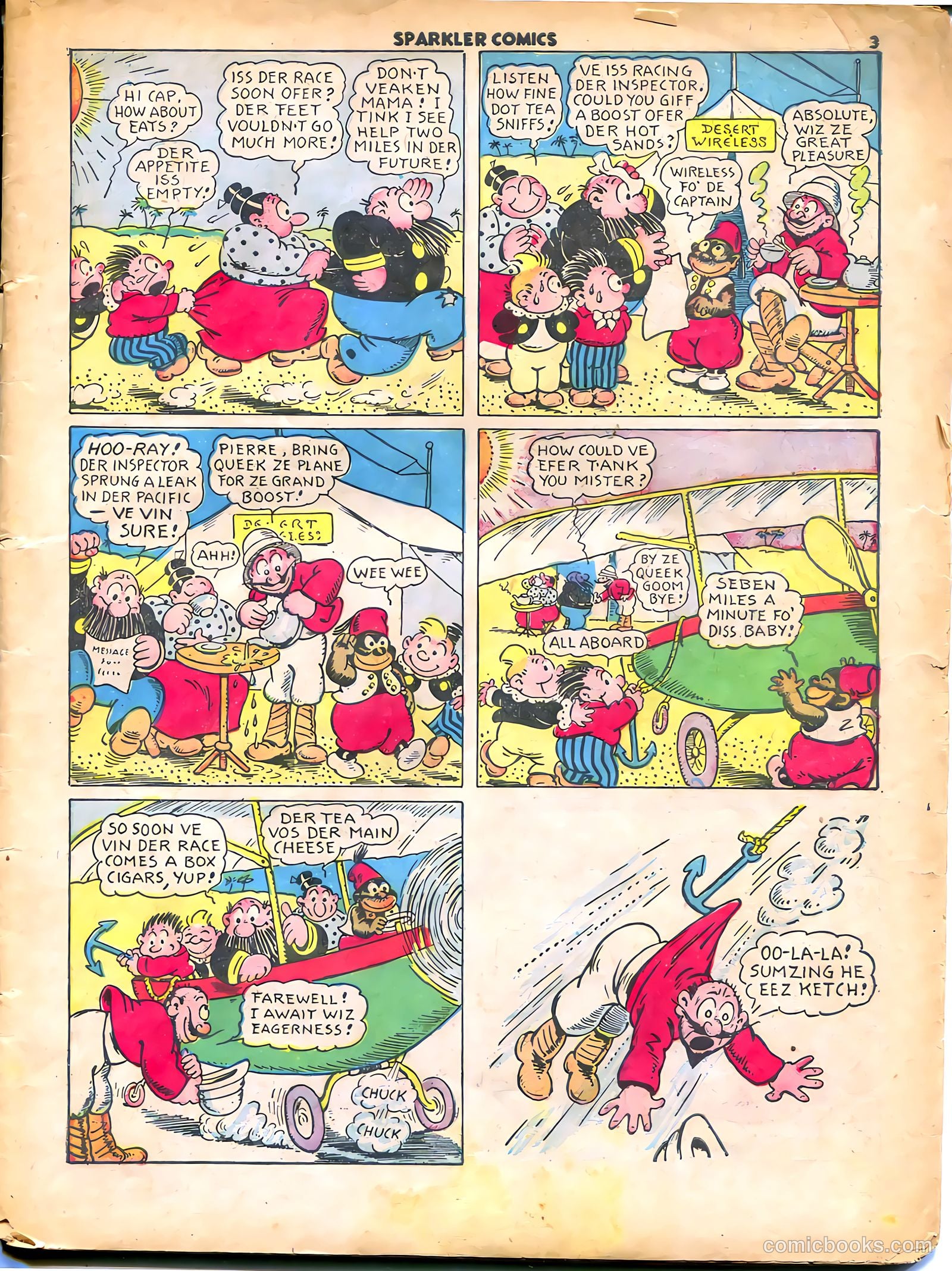 Sparkle Comics #15 (1951) — page 5 of 56