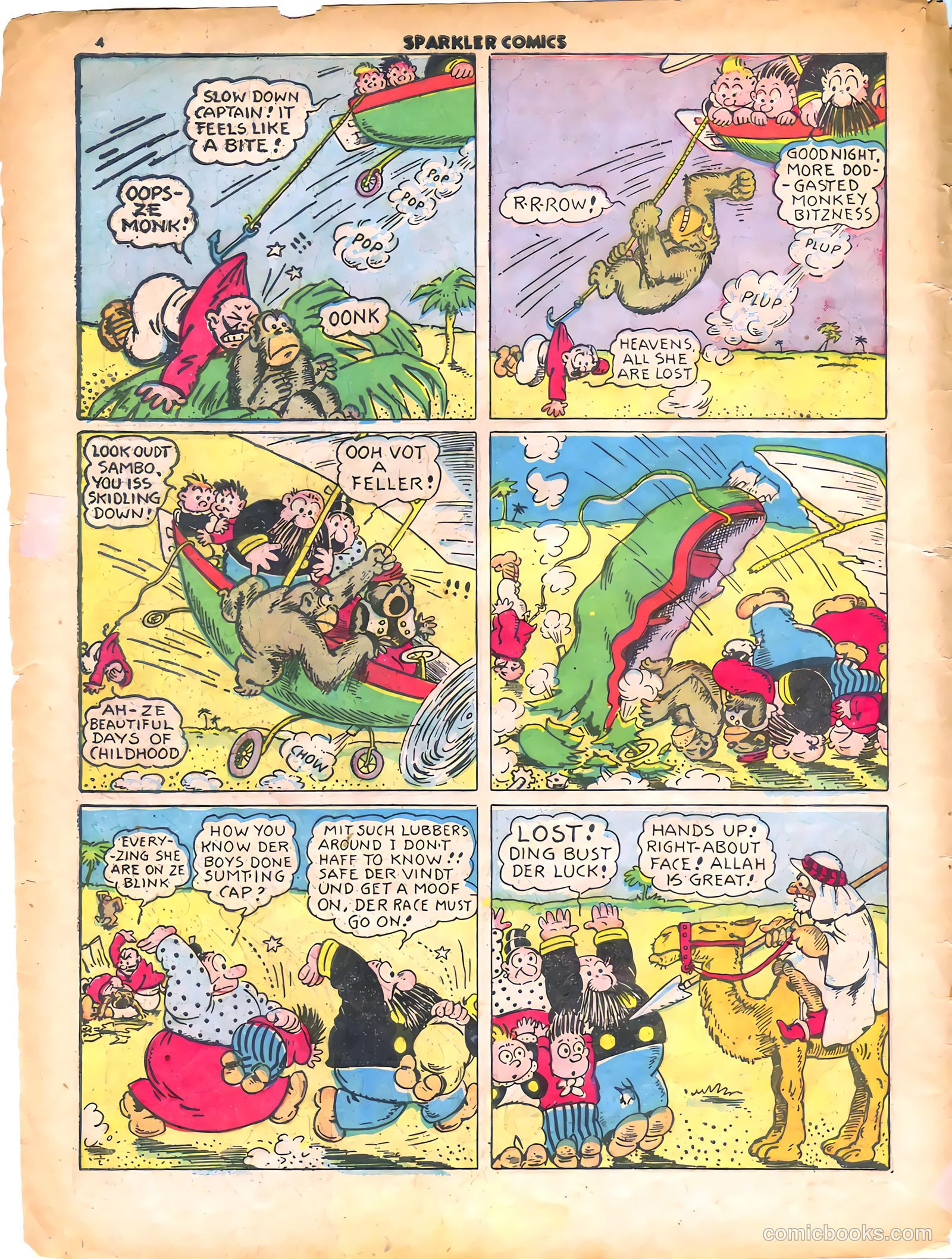 Sparkle Comics #15 (1951) — page 6 of 56