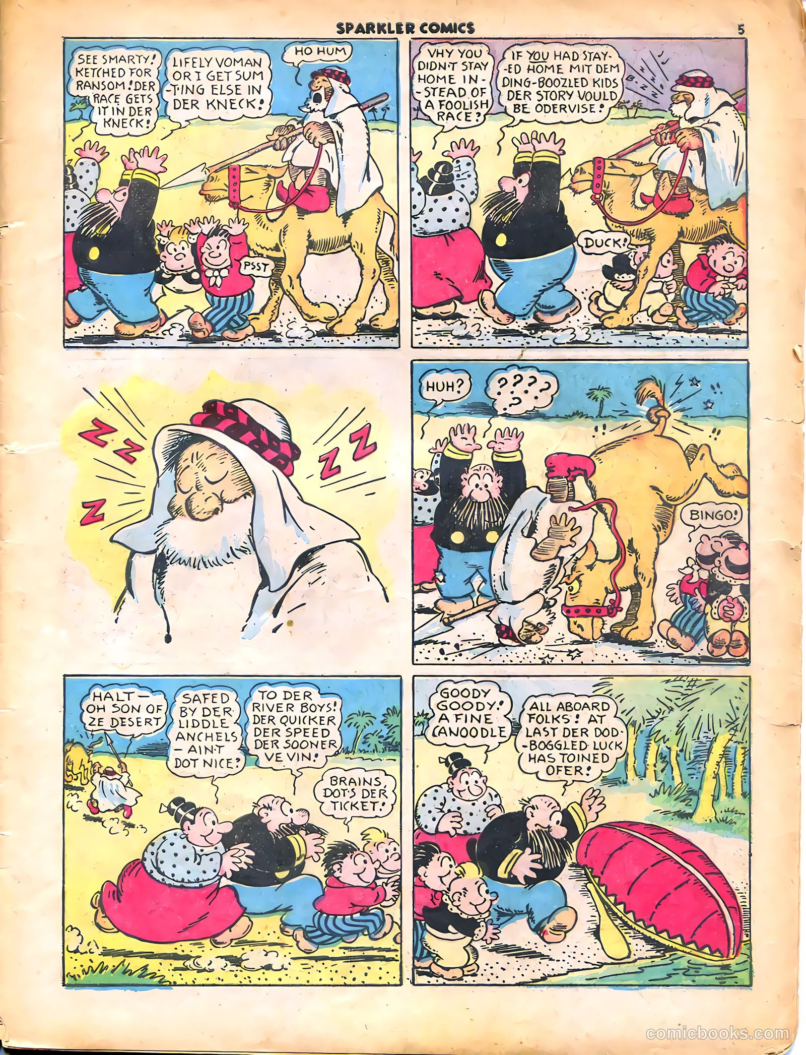Sparkle Comics #15 (1951) — page 7 of 56
