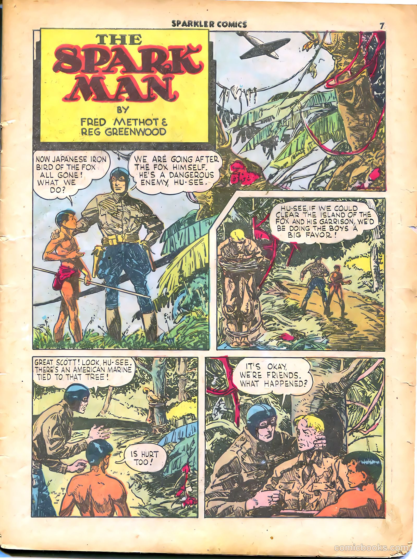 Sparkle Comics #15 (1951) — page 9 of 56