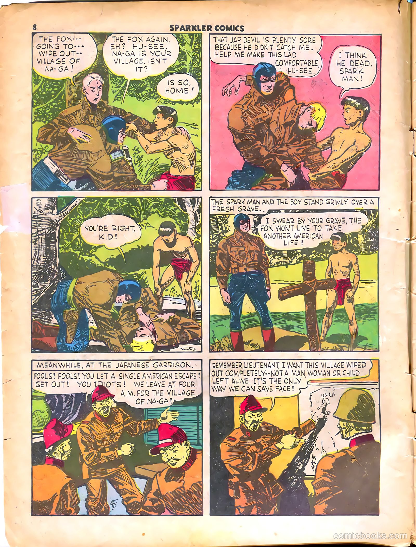 Sparkle Comics #15 (1951) — page 10 of 56