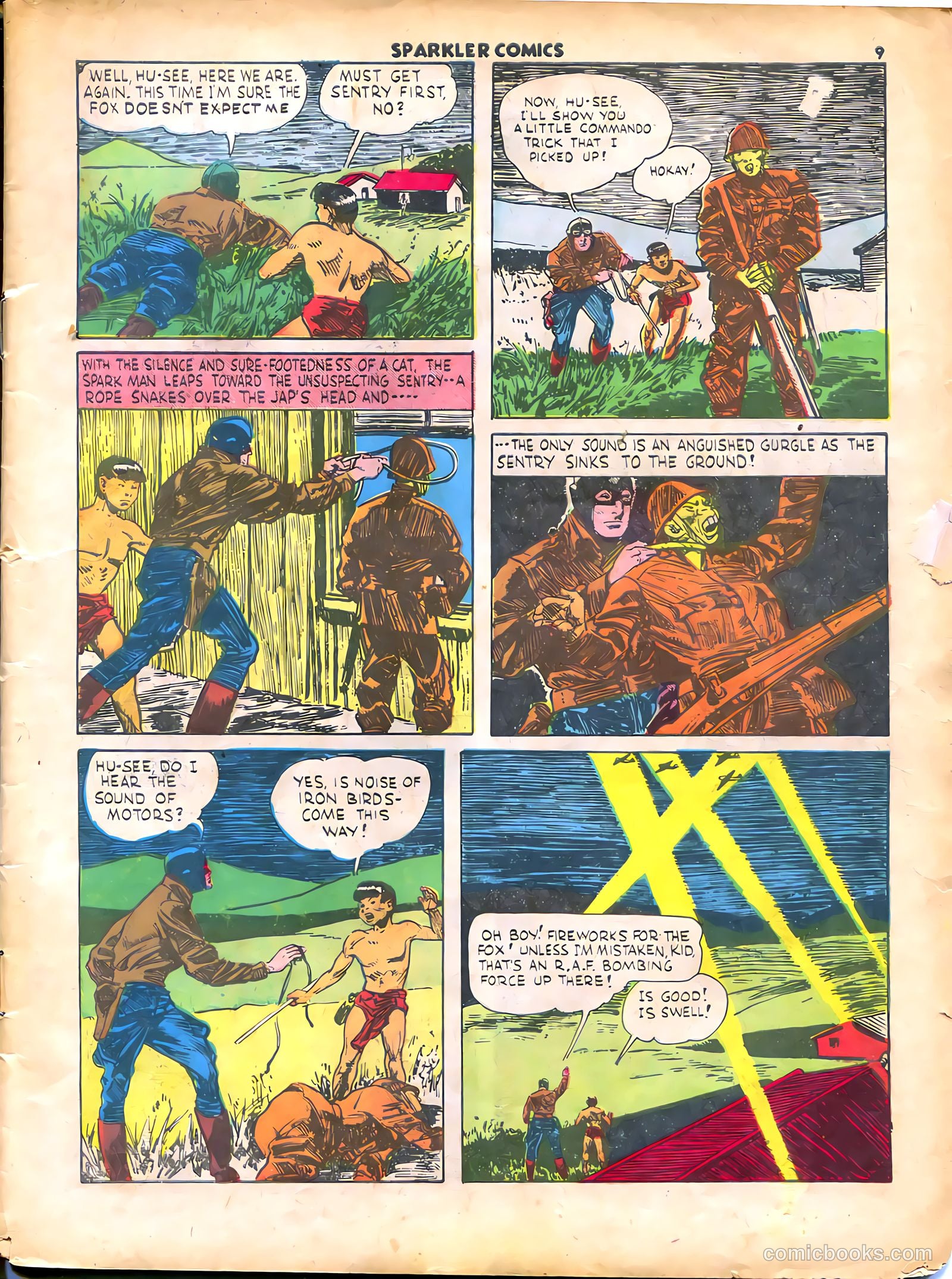 Sparkle Comics #15 (1951) — page 11 of 56