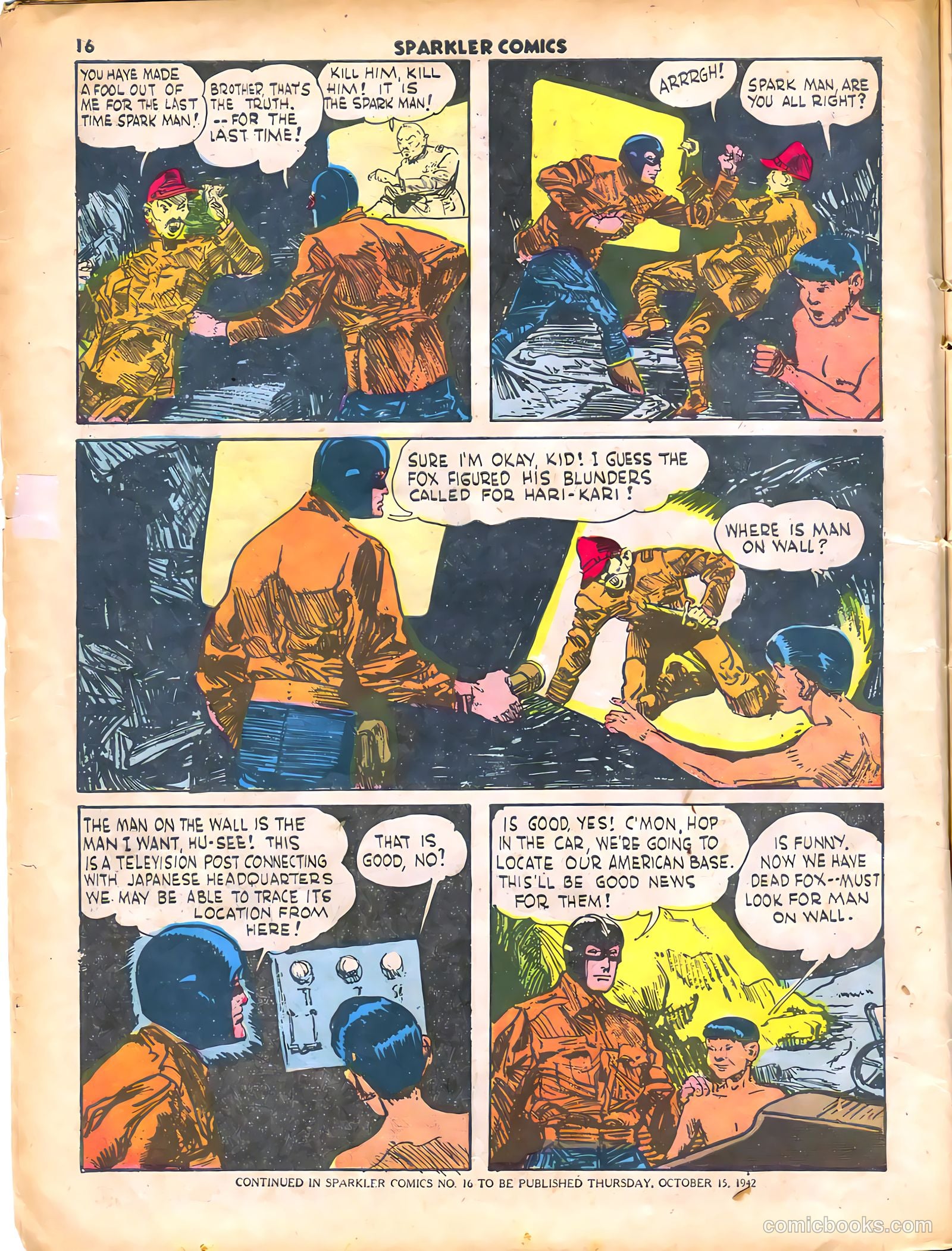 Sparkle Comics #15 (1951) — page 18 of 56