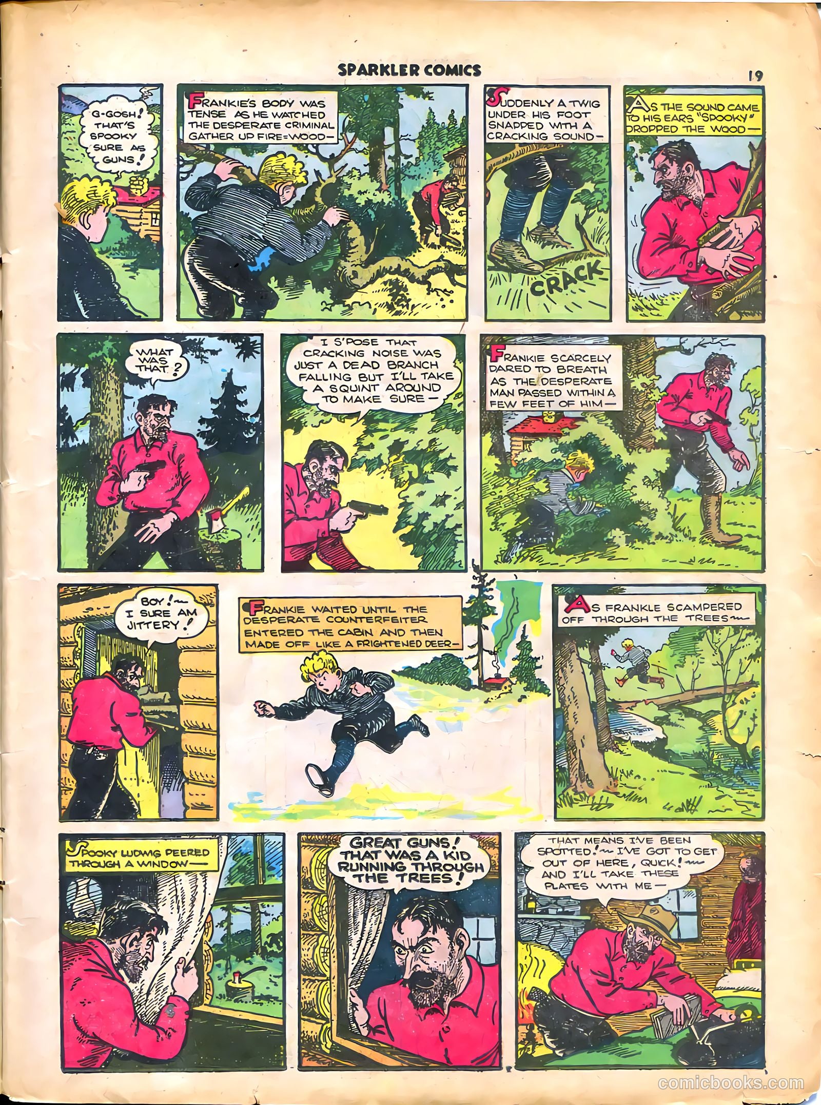 Sparkle Comics #15 (1951) — page 21 of 56