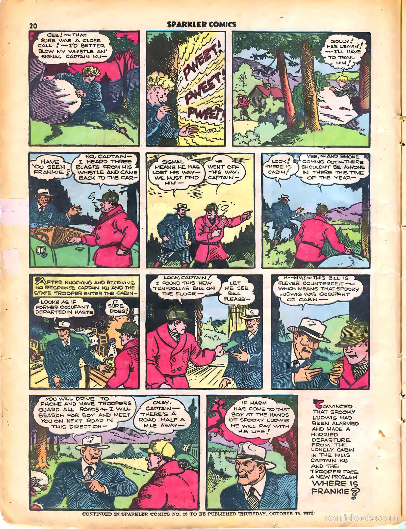 Sparkle Comics #15 (1951) — page 22 of 56